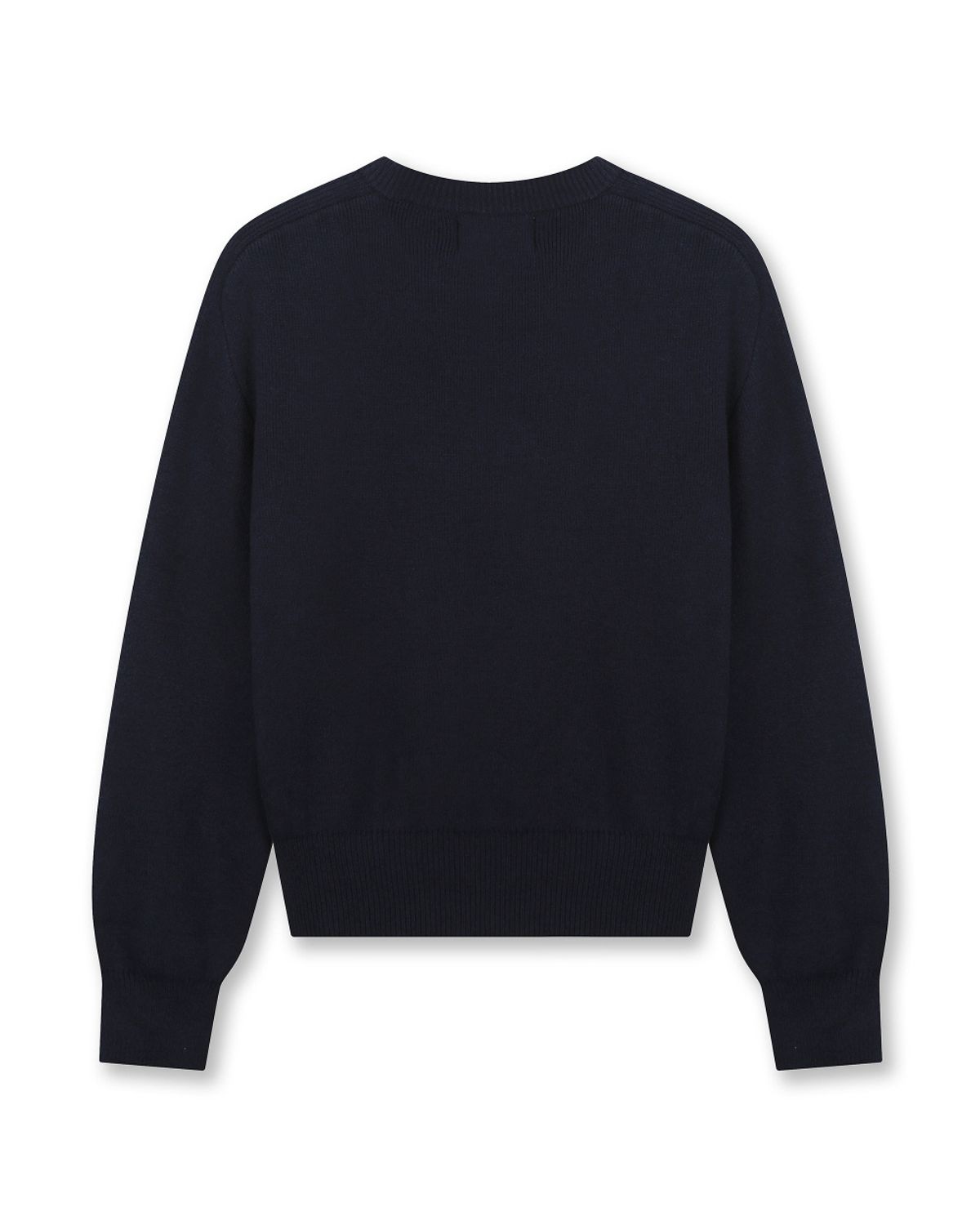 비슬로우(BESLOW) [비슬로우X데릭]OVERSIZED CREW NECK KNIT NAVY