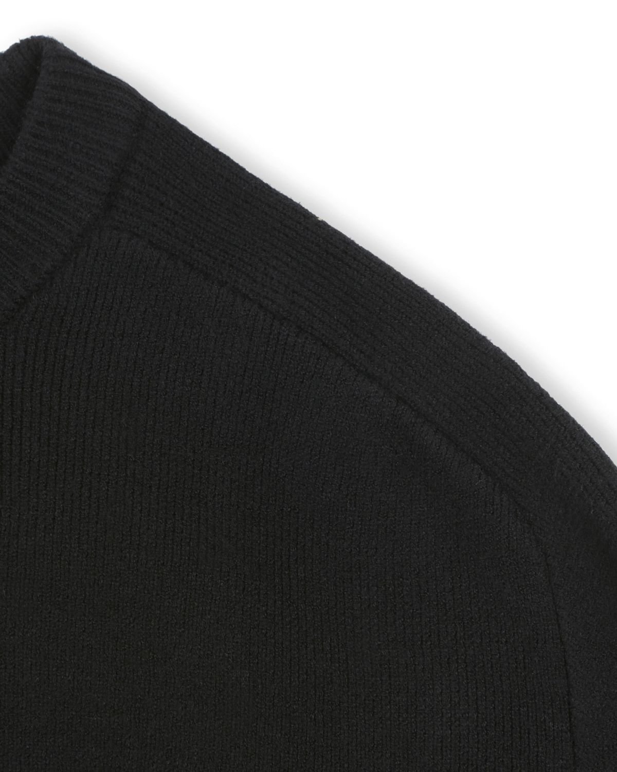 비슬로우(BESLOW) [비슬로우X데릭]OVERSIZED CREW NECK KNIT BLACK
