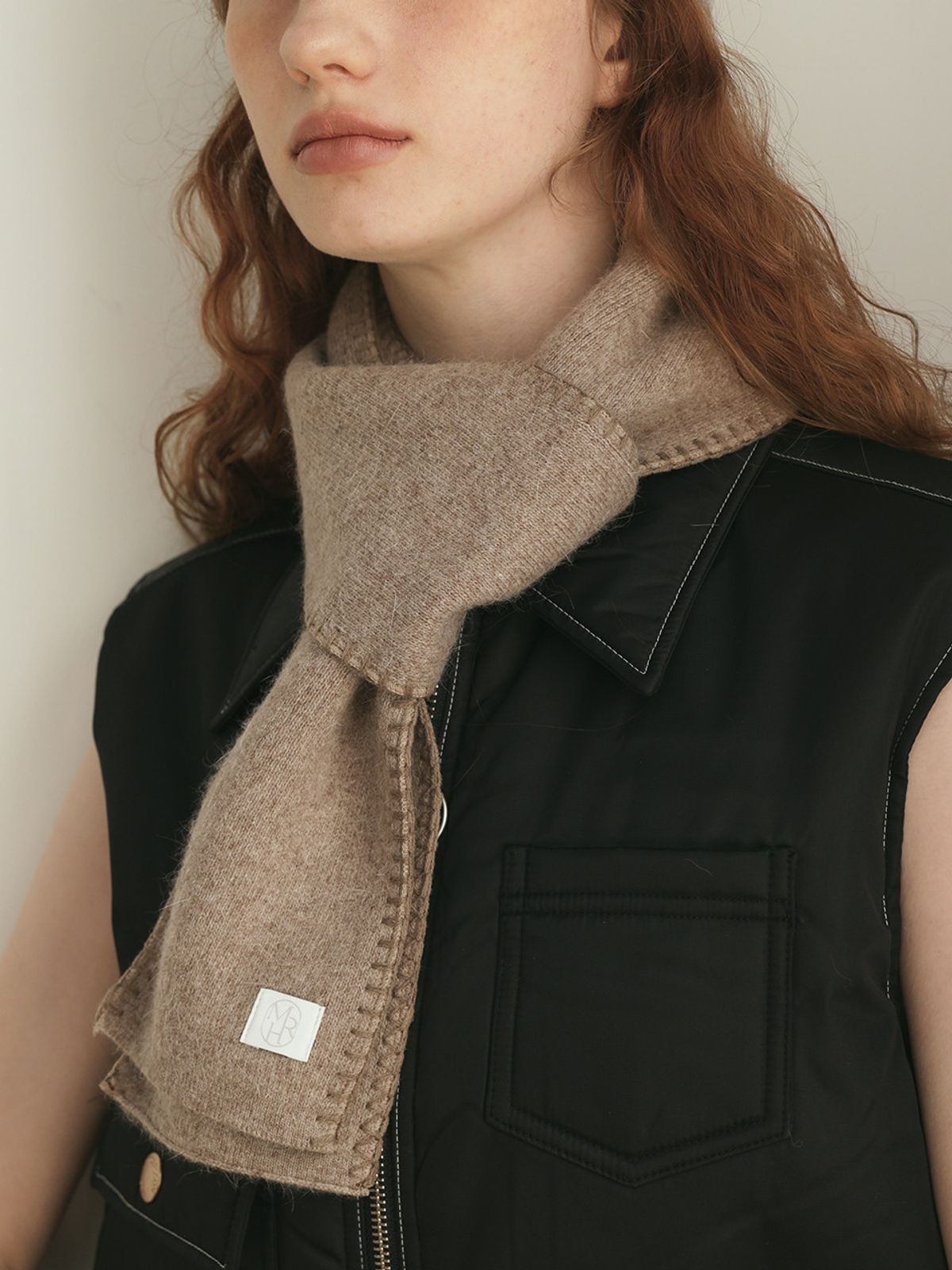 메르헨(MERCHEN) Day soft angora muffler_4color