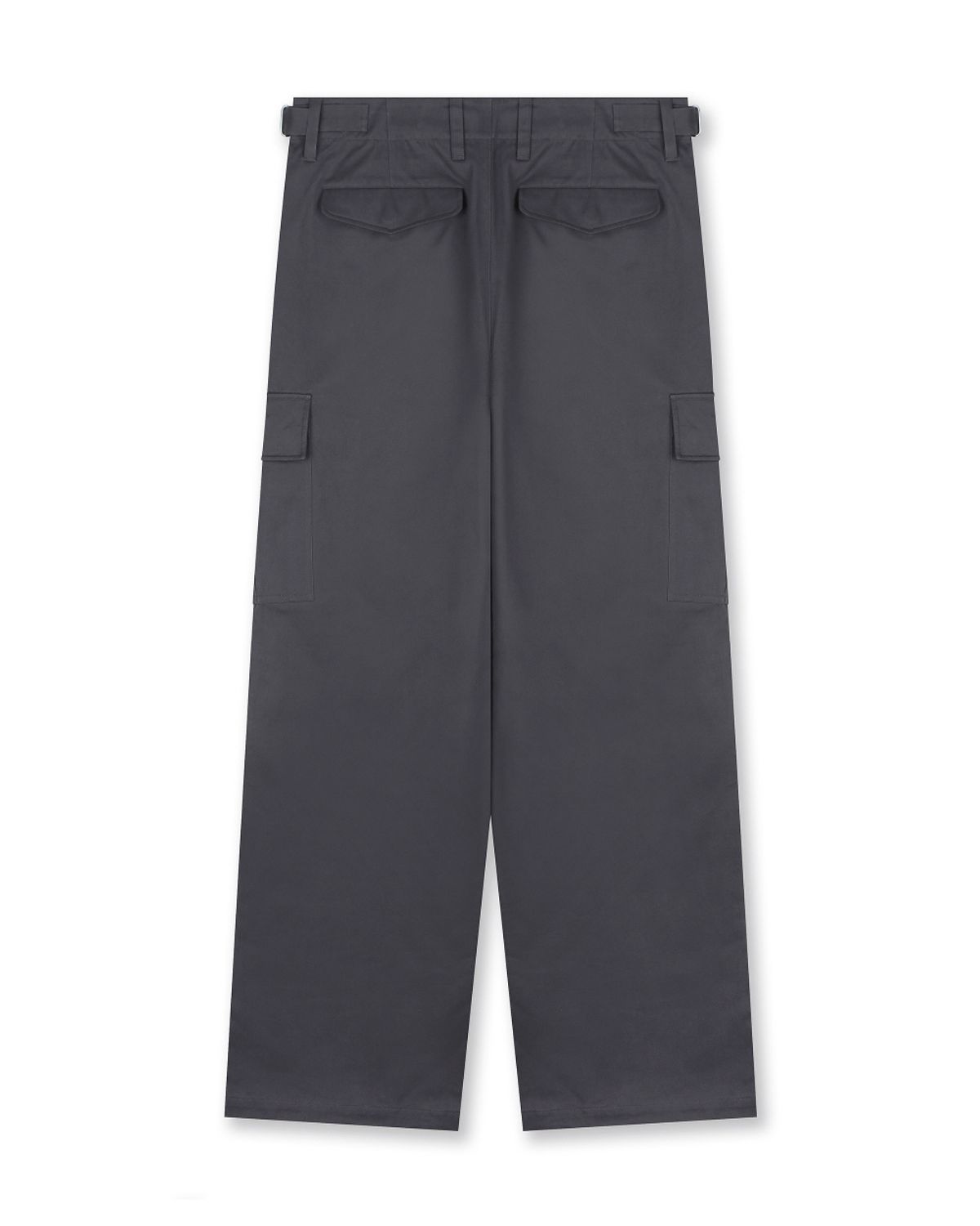 비슬로우(BESLOW) [비슬로우X데릭]COTTON TWILL CARGO PANTS CHARCOAL