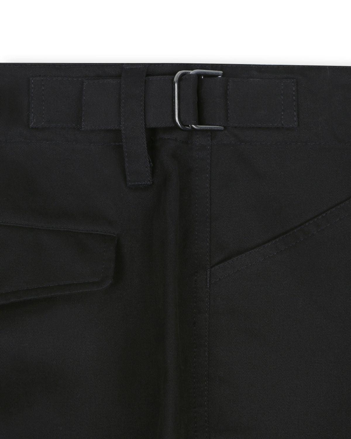 비슬로우(BESLOW) [비슬로우X데릭]COTTON TWILL CARGO PANTS BLACK