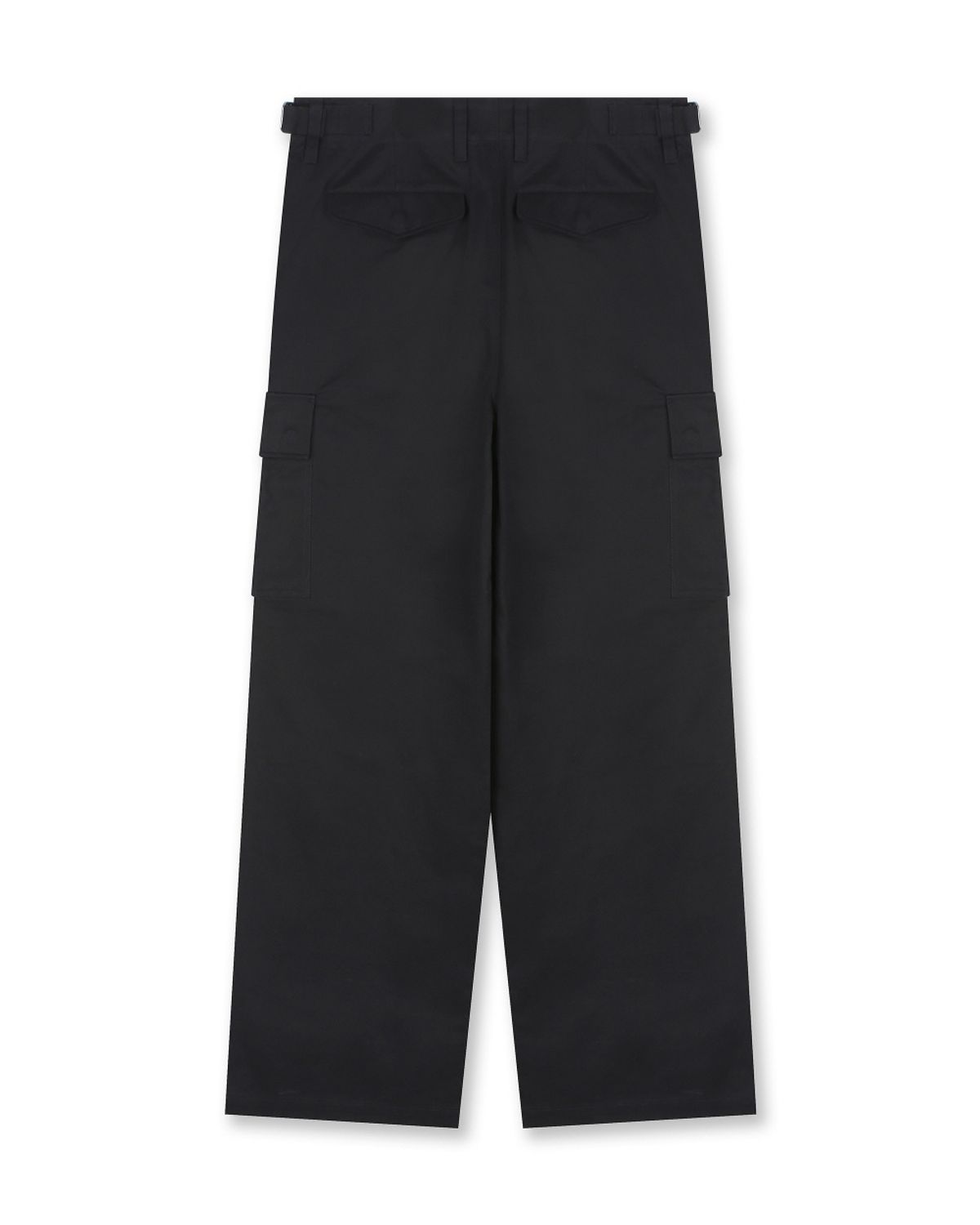 비슬로우(BESLOW) [비슬로우X데릭]COTTON TWILL CARGO PANTS BLACK