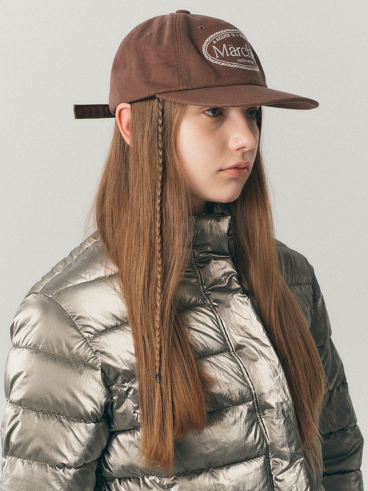 메르헨(MERCHEN) Signature logo ball cap