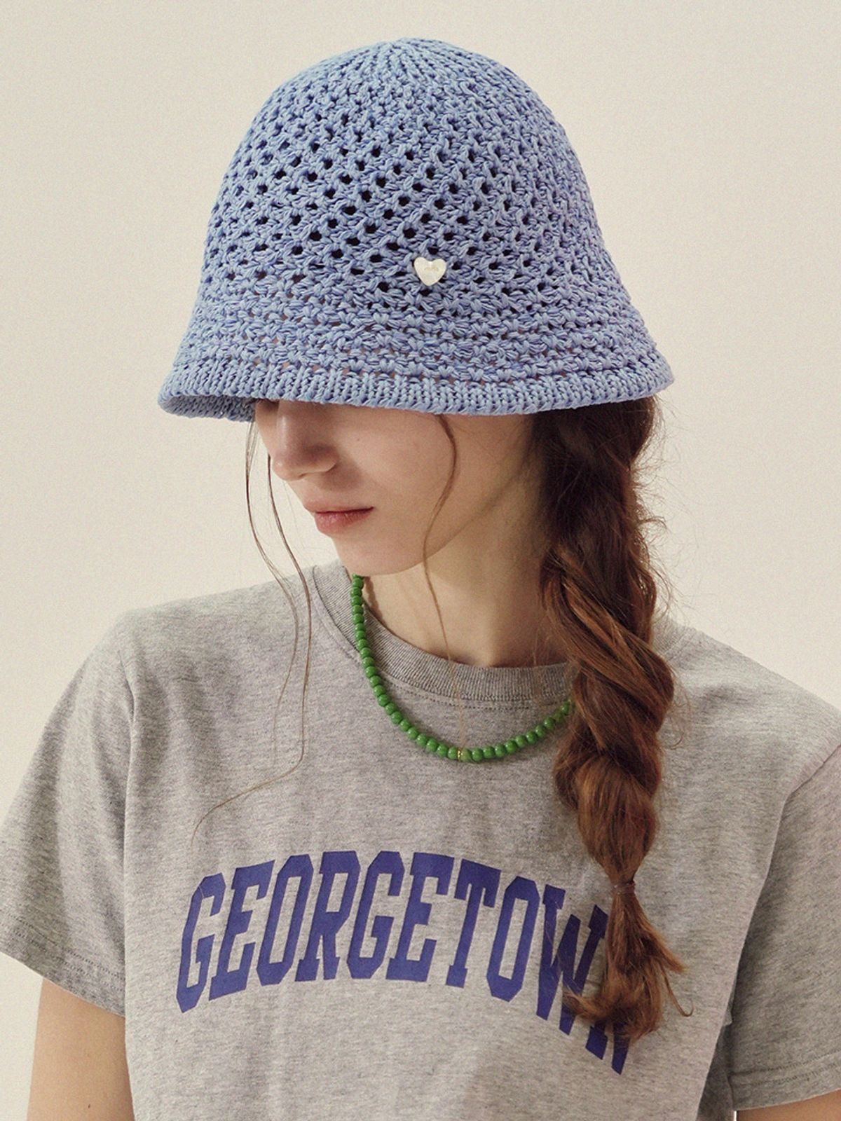 메르헨(MERCHEN) Mellow crochet bucket hat_6color