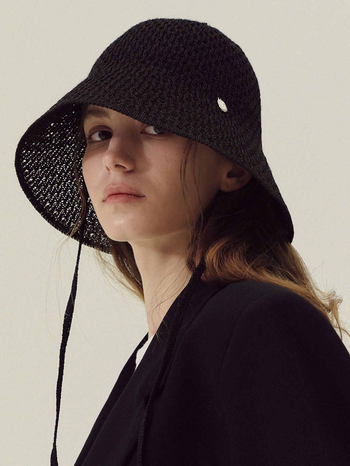 메르헨(MERCHEN) Rivero strap bucket hat_3color