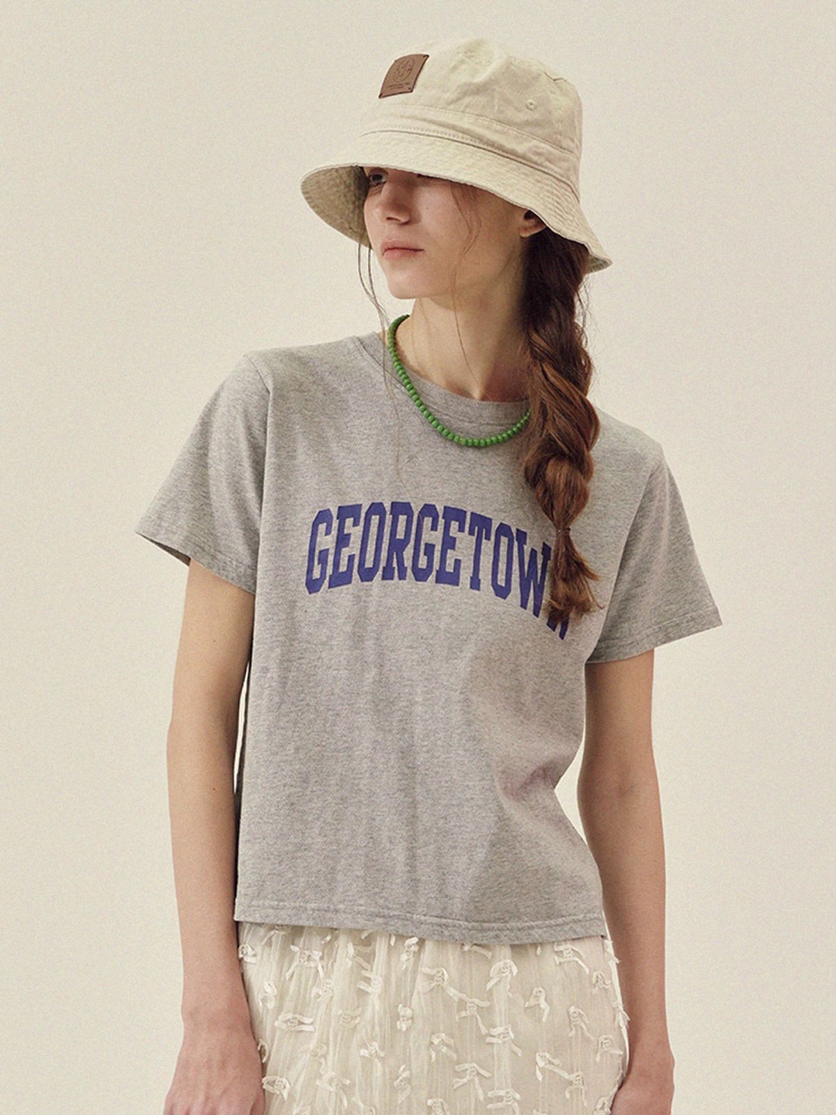 메르헨(MERCHEN) Vintage patch bucket hat_5color
