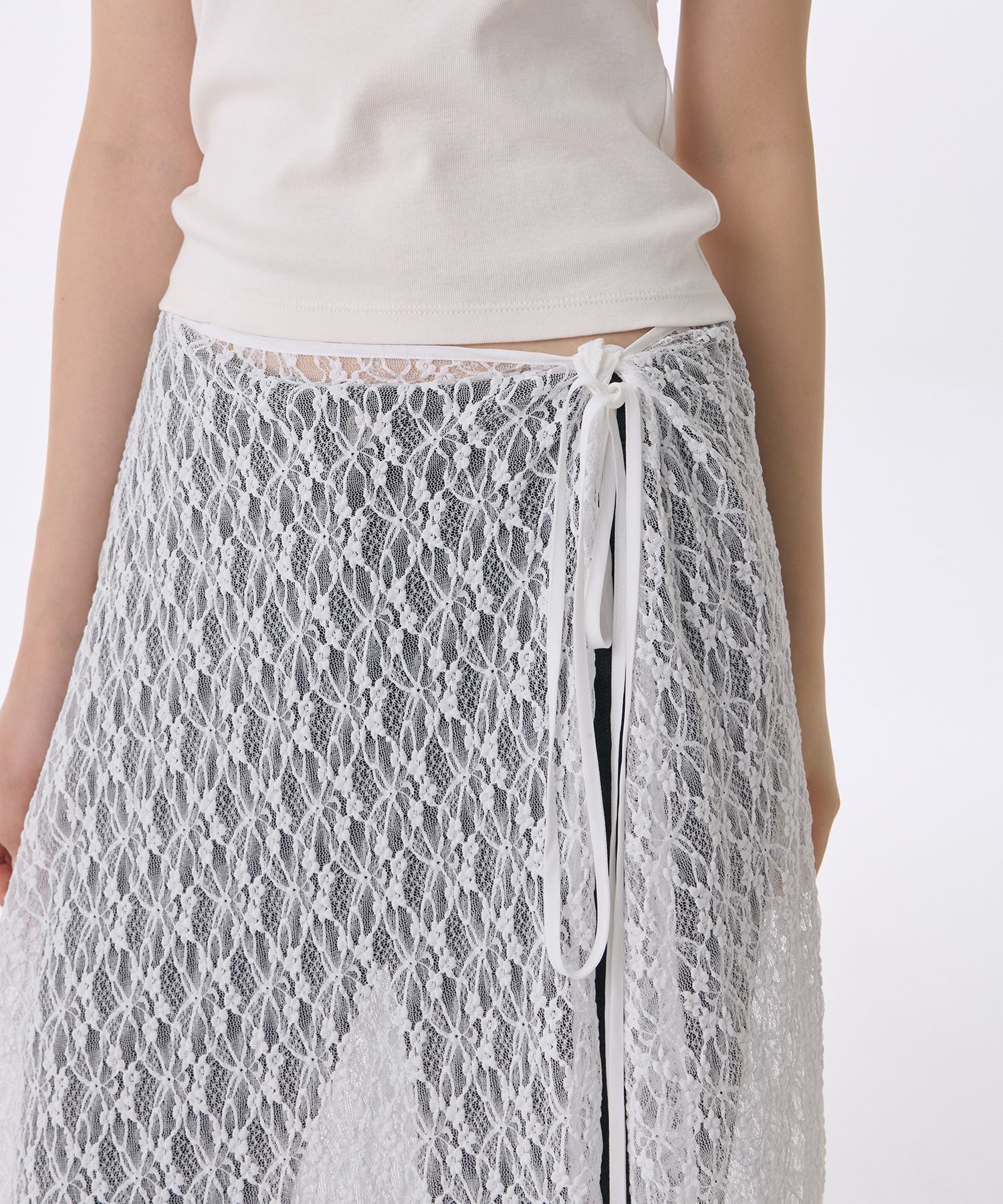 ★E.B.M★ Layered Wrap Skirt EMP5WSK020 Layered Wrap Skirt - Etsy