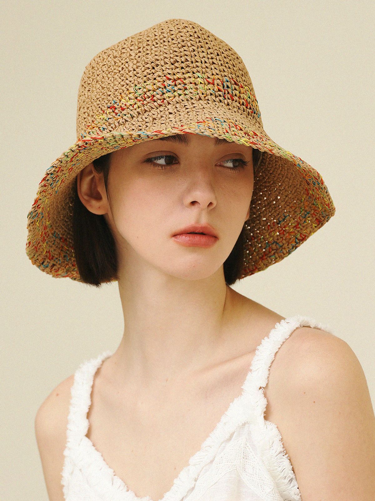 메르헨(MERCHEN) June color bucket hat