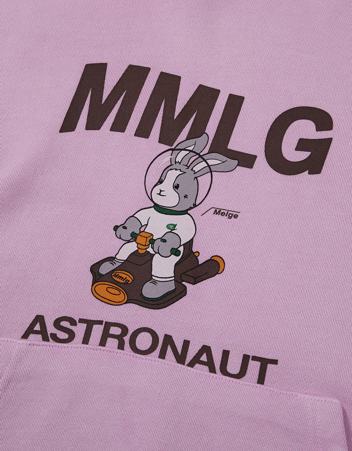 엠엠엘지(MMLG) [Mmlg] ASTRONAUT HOODIE (PINK)