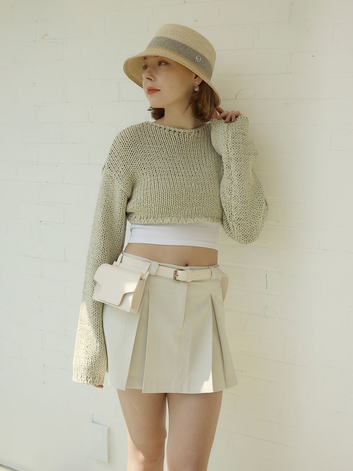 메르헨(MERCHEN) diann panama hat (3color)