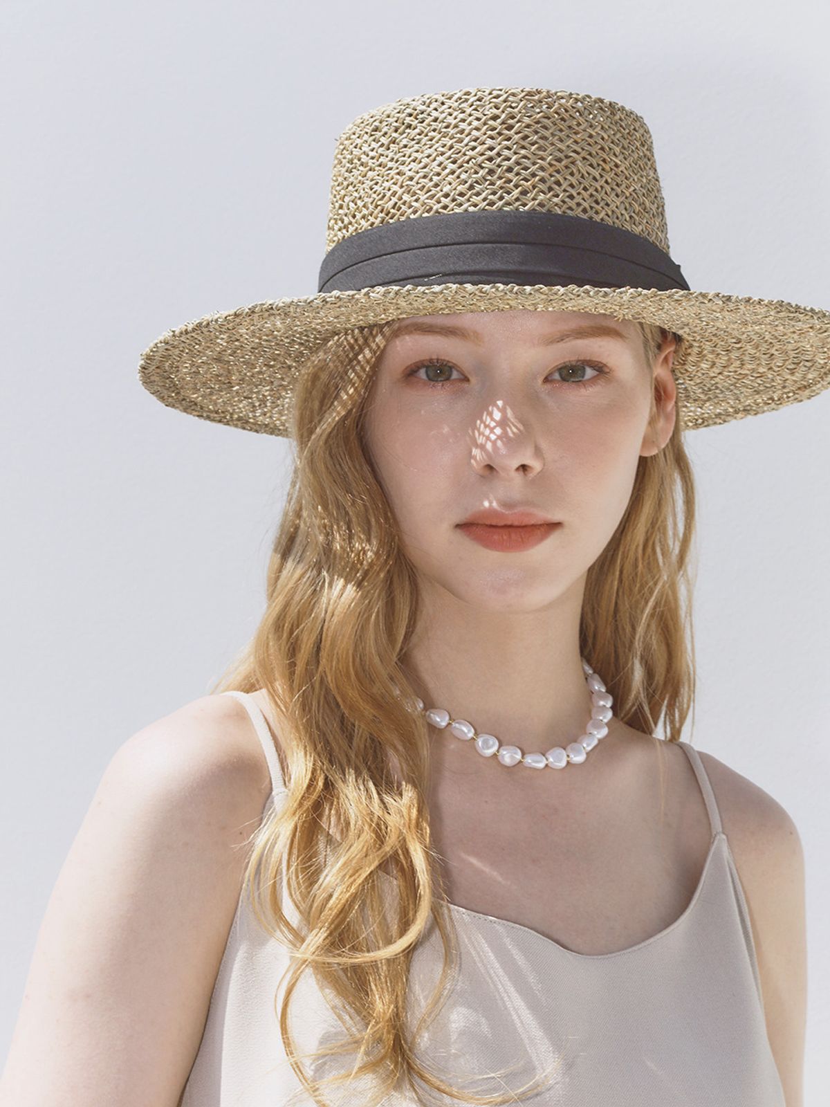 메르헨(MERCHEN) dio panama hat_black