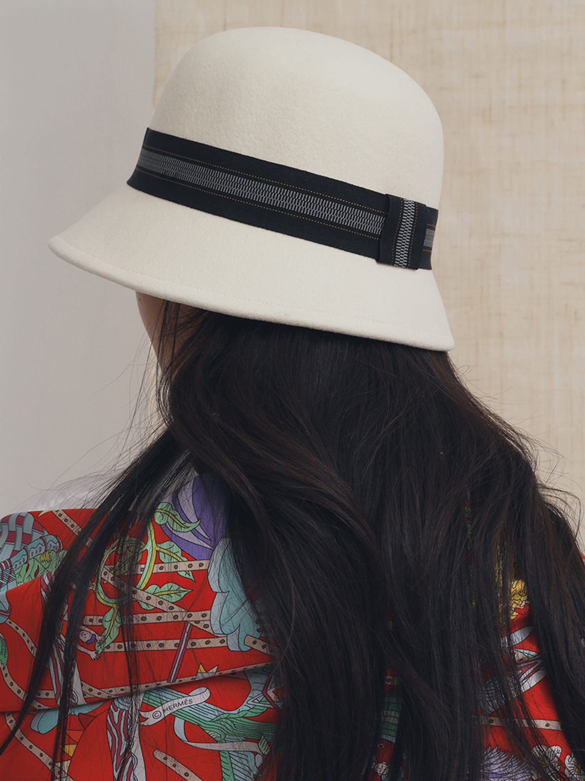메르헨(MERCHEN) revoir wool cloche hat