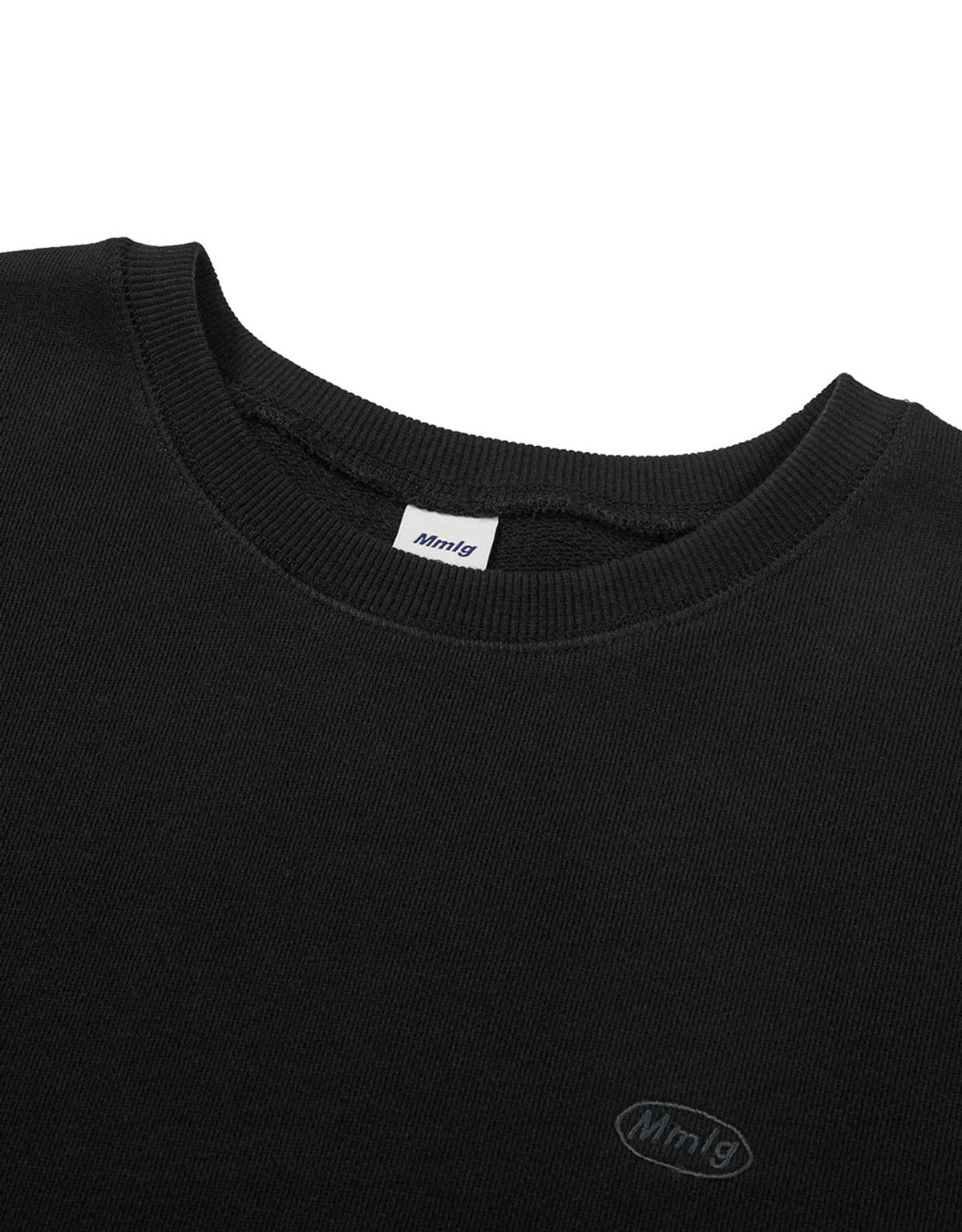 엠엠엘지(MMLG) [Mmlg] SIGN BOARD SWEAT (EVERY BLACK)