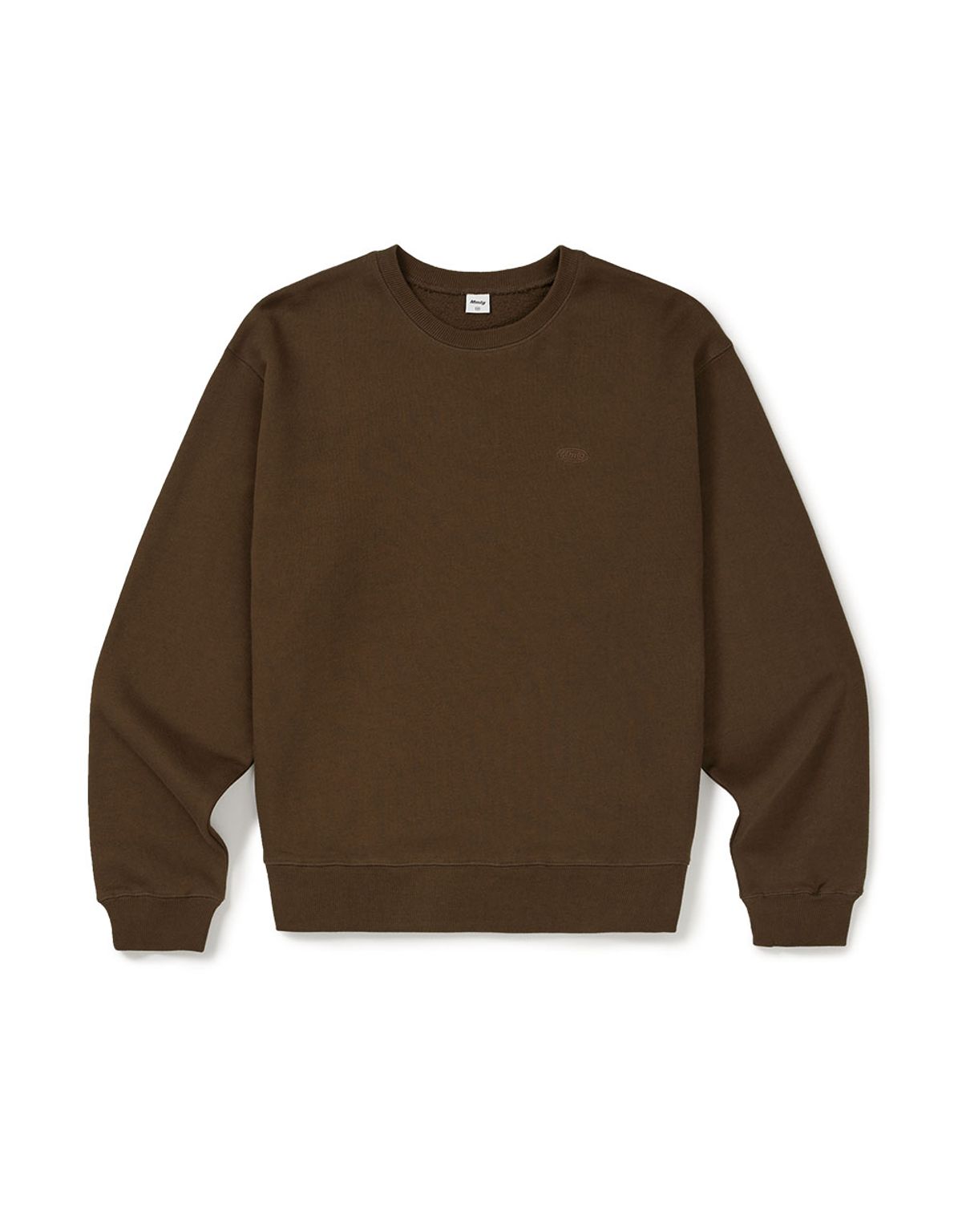 엠엠엘지(MMLG) [Mmlg] SIGN BOARD SWEAT (AMBER BROWN)