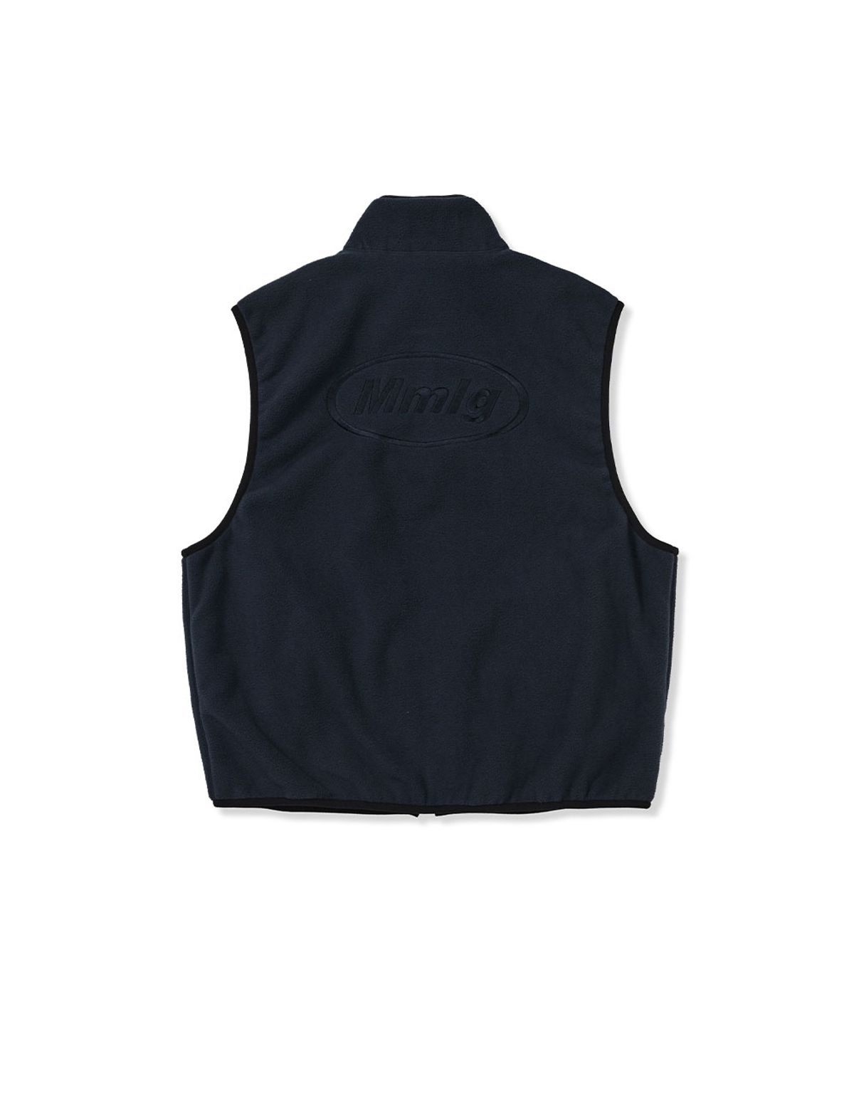 엠엠엘지(MMLG) [Mmlg] REVERSIBLE FLEECE VEST (NAVY / LIMEL)