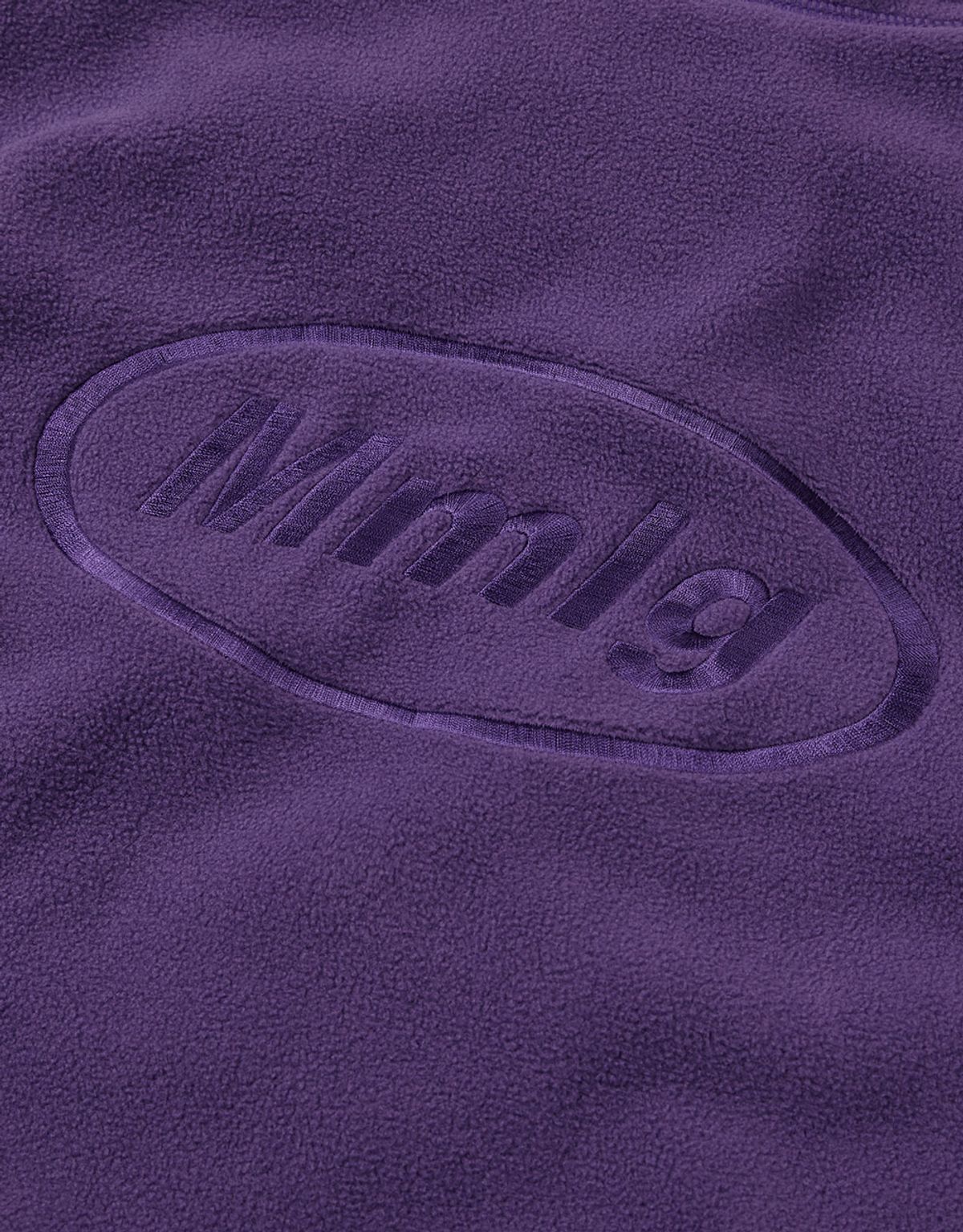 엠엠엘지(MMLG) [Mmlg] REVERSIBLE FLEECE VEST (PURPLE / CHARCOAL)