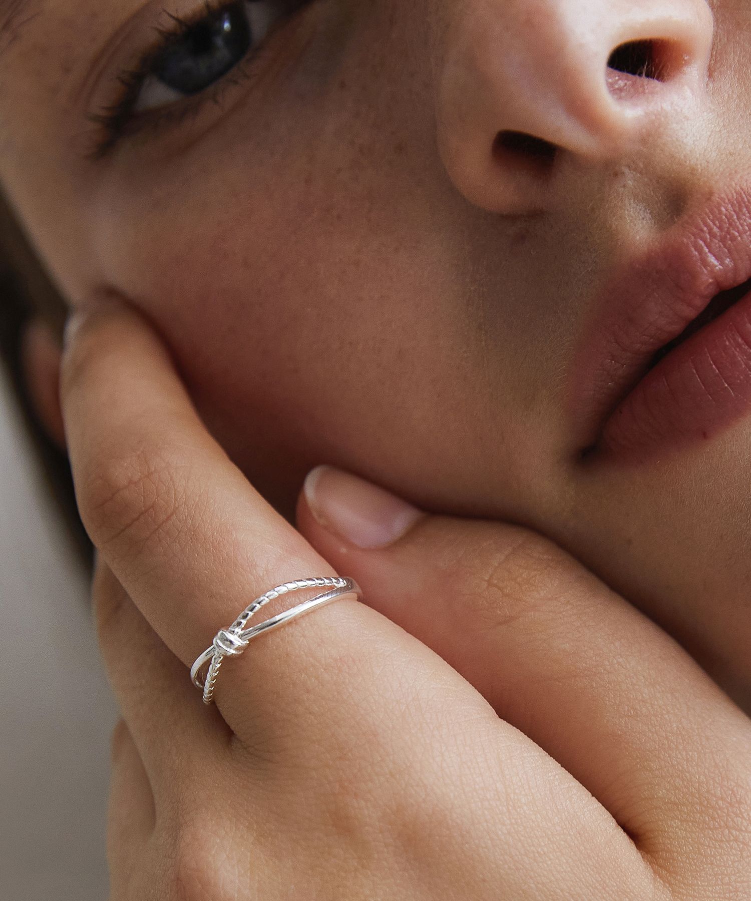 ☆TATIANA☆ Silver 925 Eternal Loop Ring CR1847 MUSINSA公式 | TATIANA (Silver 925) Eternal Loop Ring CR1847