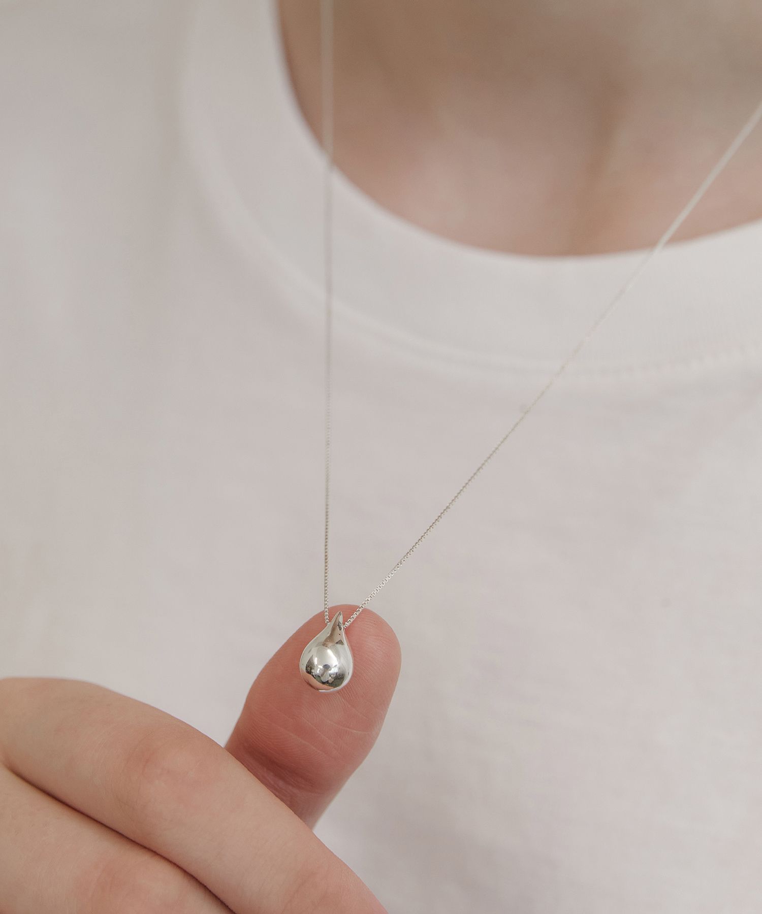 ■TATIANA■ Silver 925 Alice Drop Long Necklace NZ2434 50062 MUSINSA | TATIANA (Silver 925) Alice Drop Long Necklace NZ2434