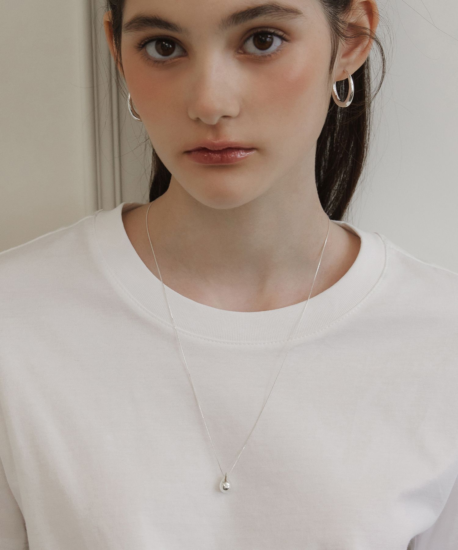 ■TATIANA■ Silver 925 Alice Drop Long Necklace NZ2434 50062 MUSINSA | TATIANA (Silver 925) Alice Drop Long Necklace NZ2434
