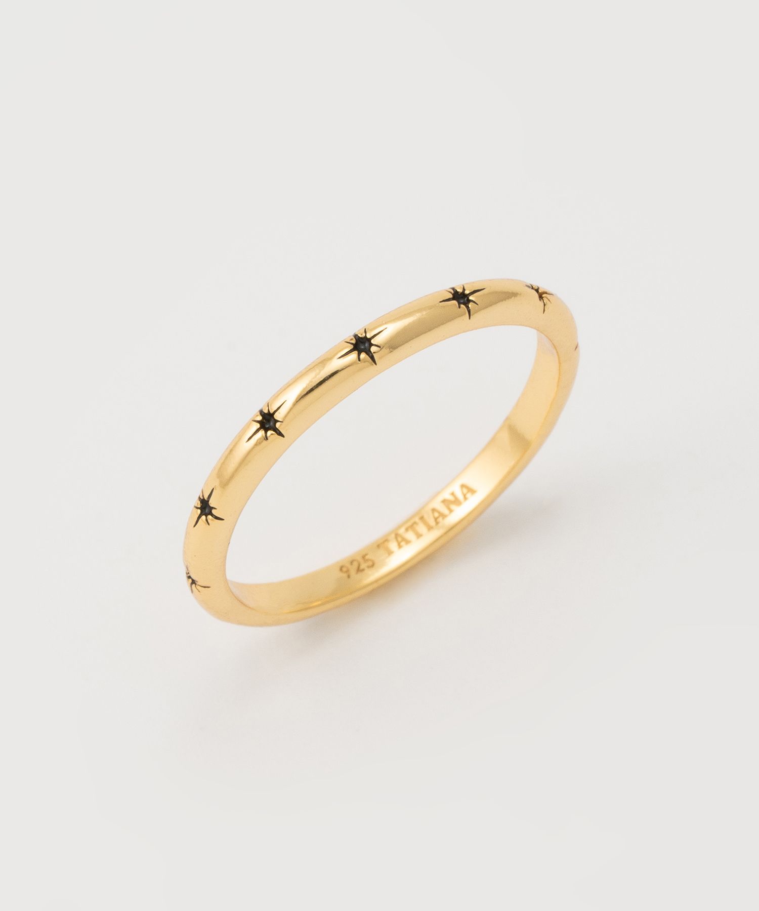 ☆TATIANA☆ Silver 925 Draw Line Ring CR1844 MUSINSA | TATIANA (Silver 925) Black Star Draw Ring CR1855