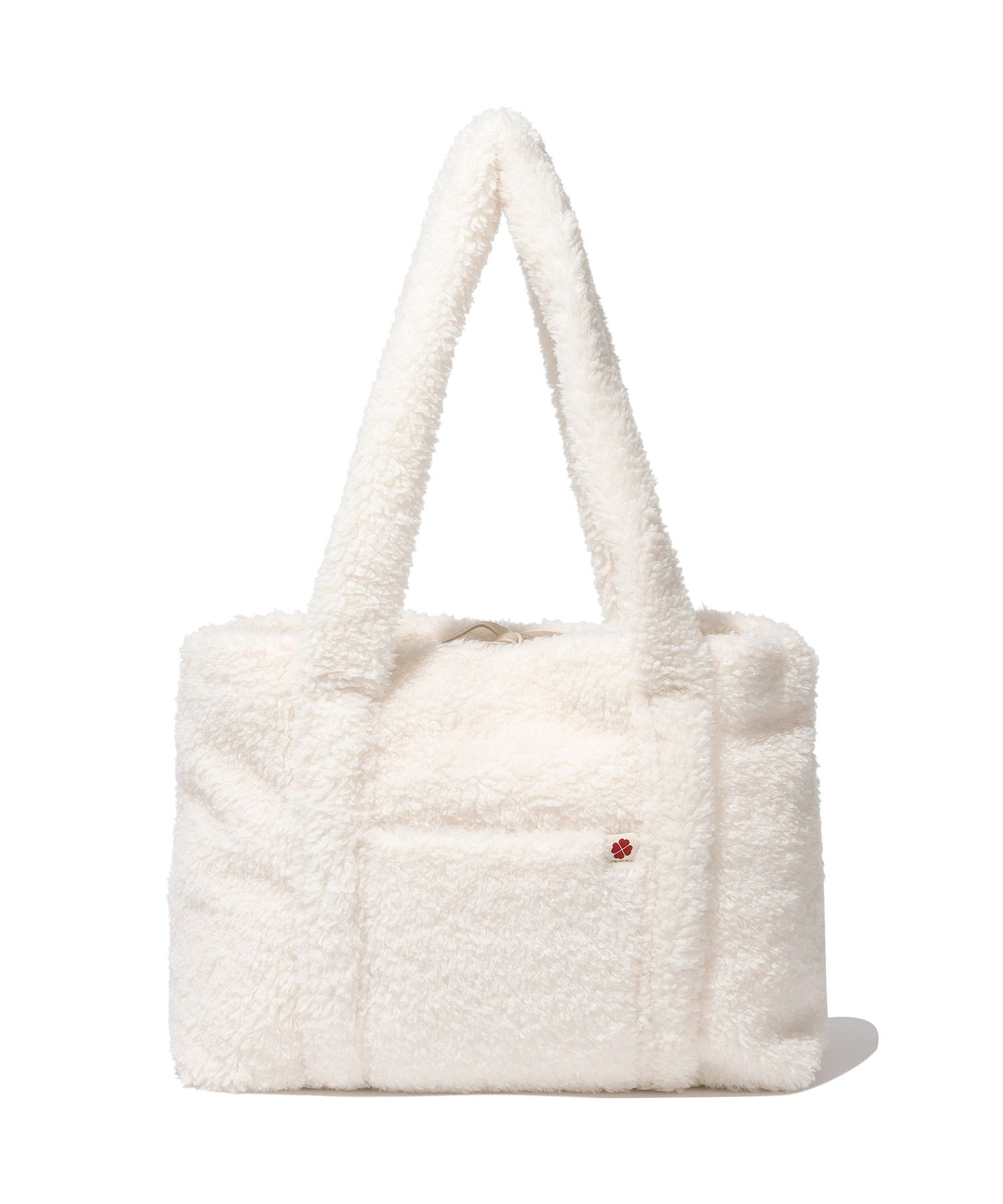 MUSINSA | COVERNAT WOMAN Cloverheart Fluffy Medium Tote Bag