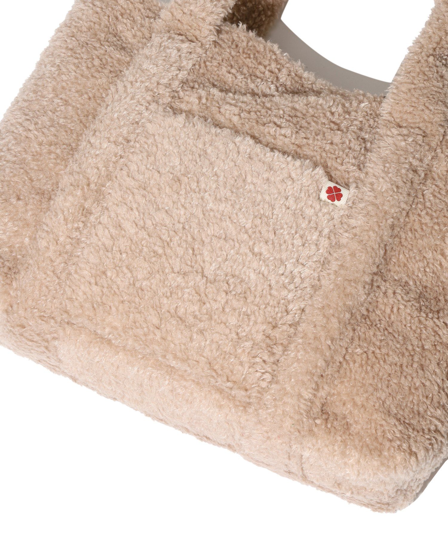 MUSINSA | COVERNAT WOMAN Cloverheart Fluffy Medium Tote Bag