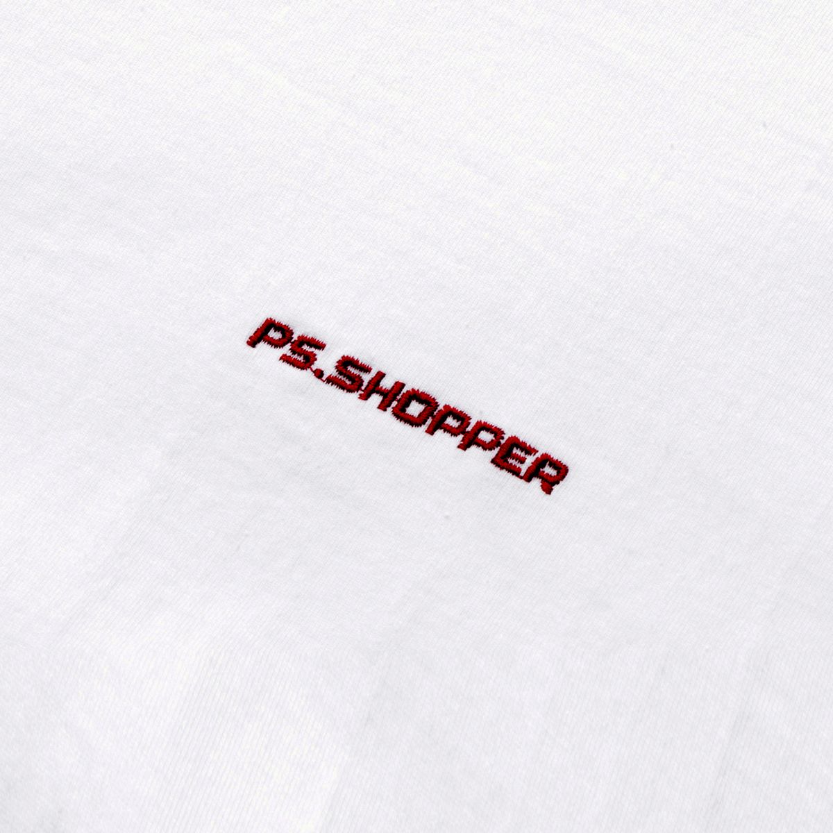 피에스쇼퍼(PSSHOPPER) 프리미엄 코튼 롱슬리브 [화이트]