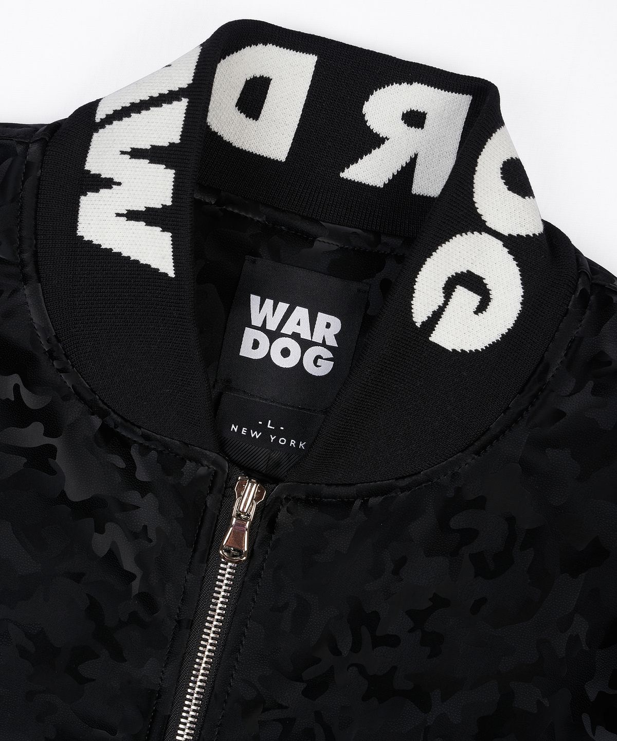 워독(WARDOG) 폭스 레더 밀리터리 봄버 자켓