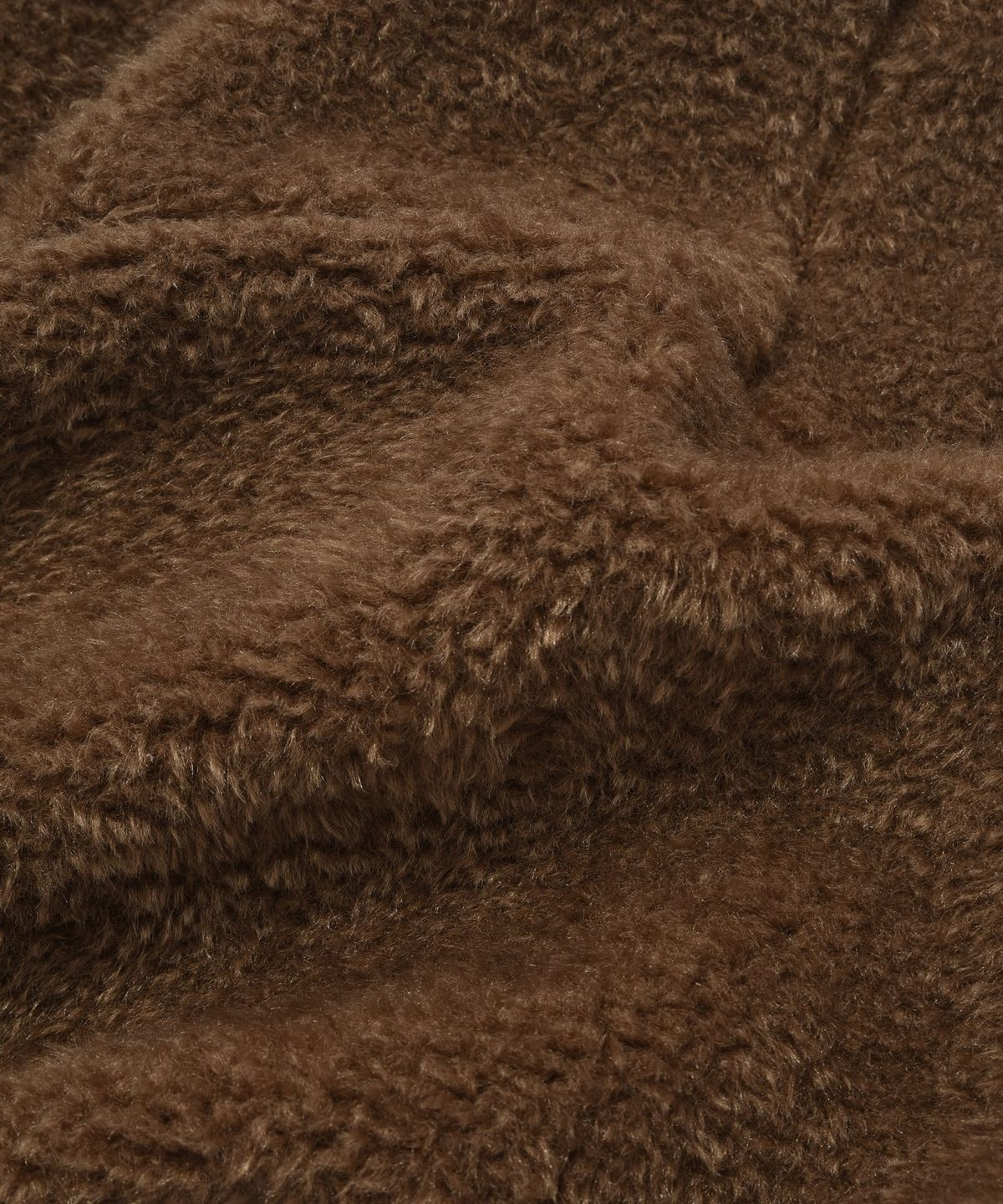 커버낫 우먼(COVERNAT WOMAN) 우먼 쉐르파 집업 자켓 Brown
