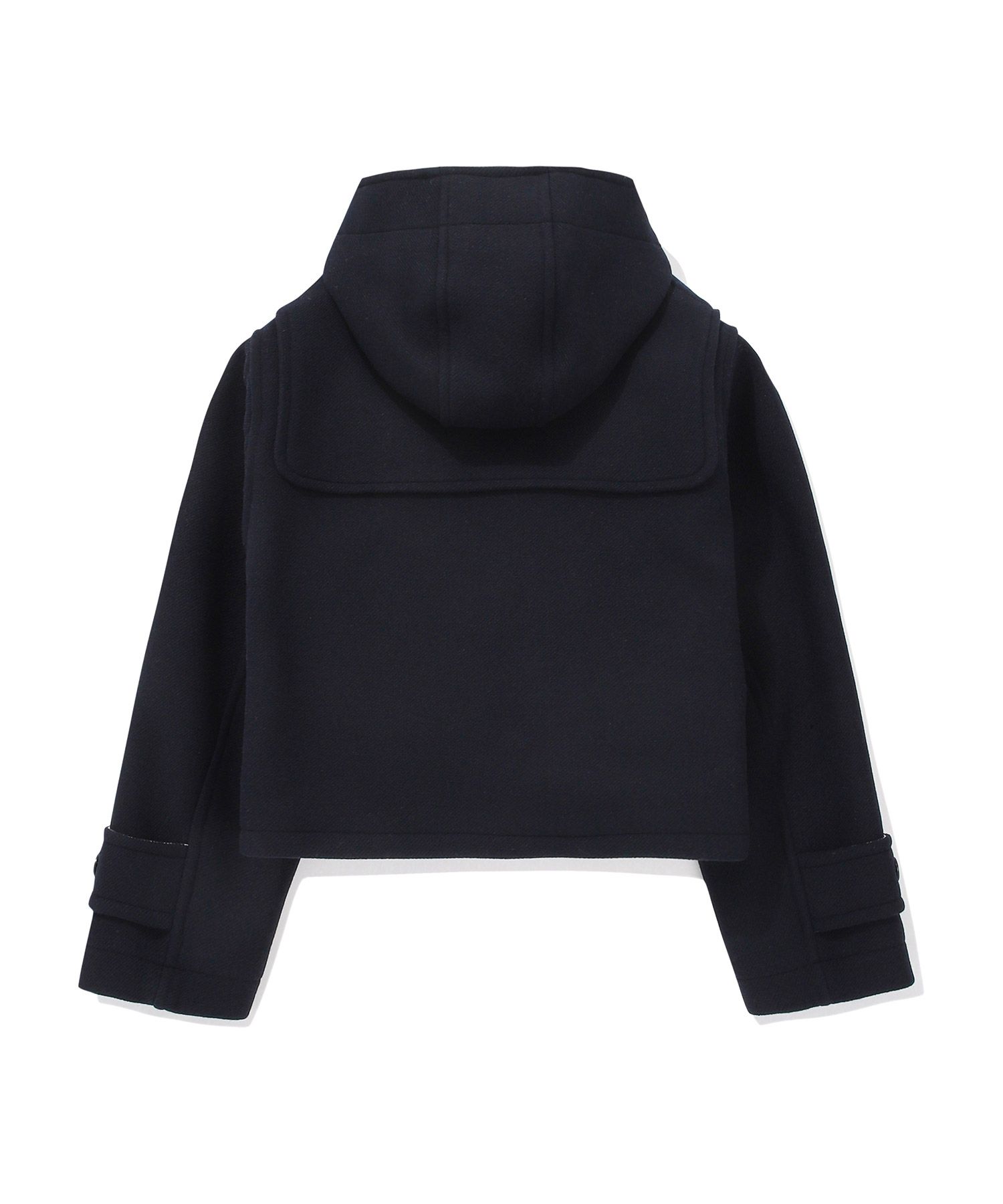 MUSINSA | COVERNAT WOMAN Women's Hooded Short Duffle Coat Navy