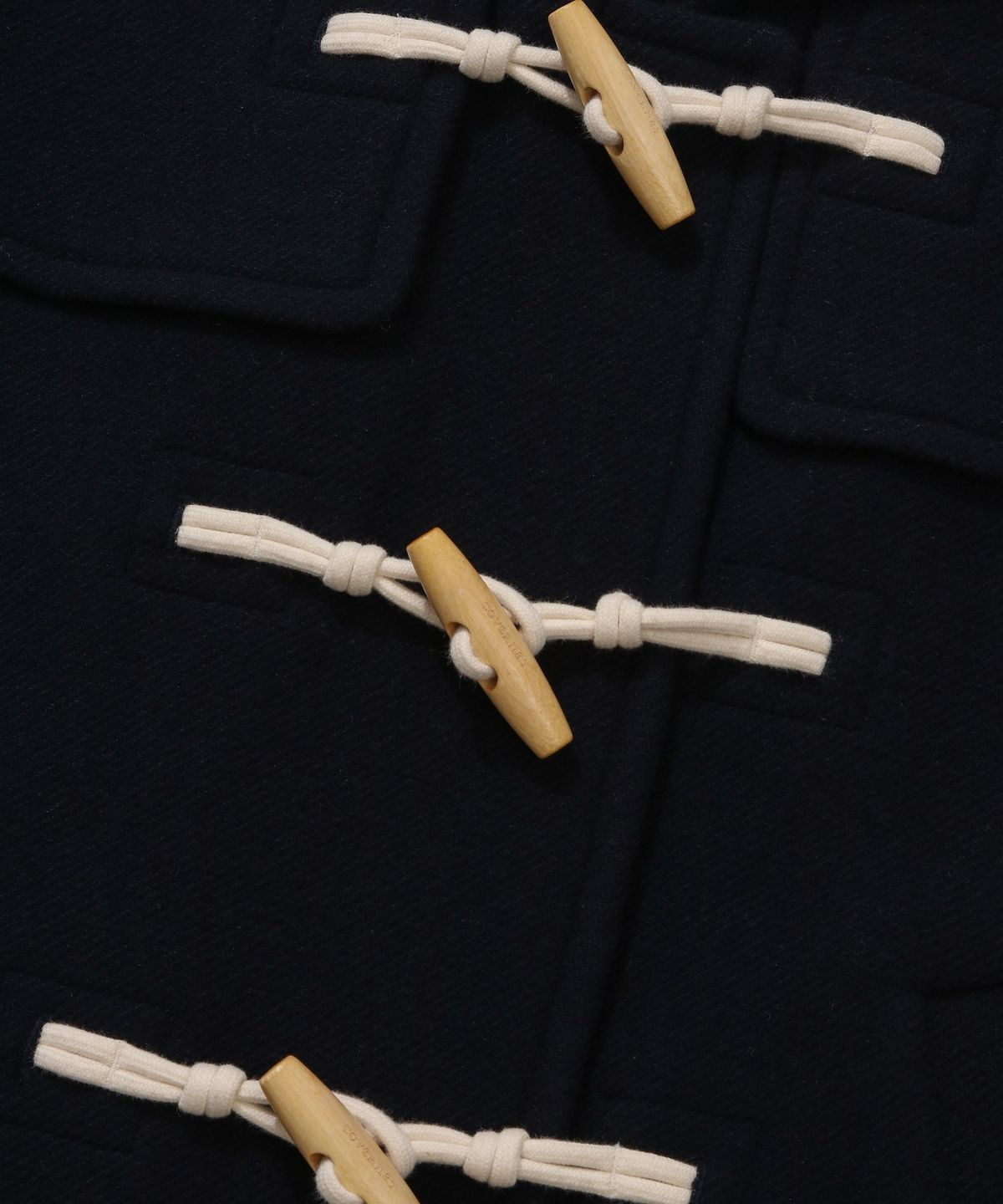 커버낫 우먼(COVERNAT WOMAN) 우먼 후드 숏 더플 코트 Navy