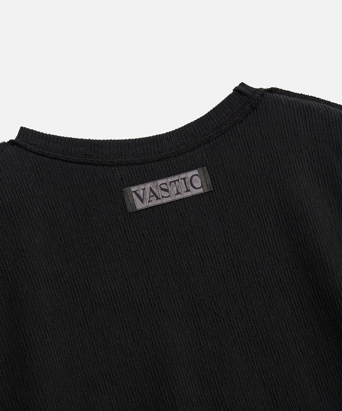 바스틱(VASTIC) 리버스 밴드 롱슬리브_블랙
