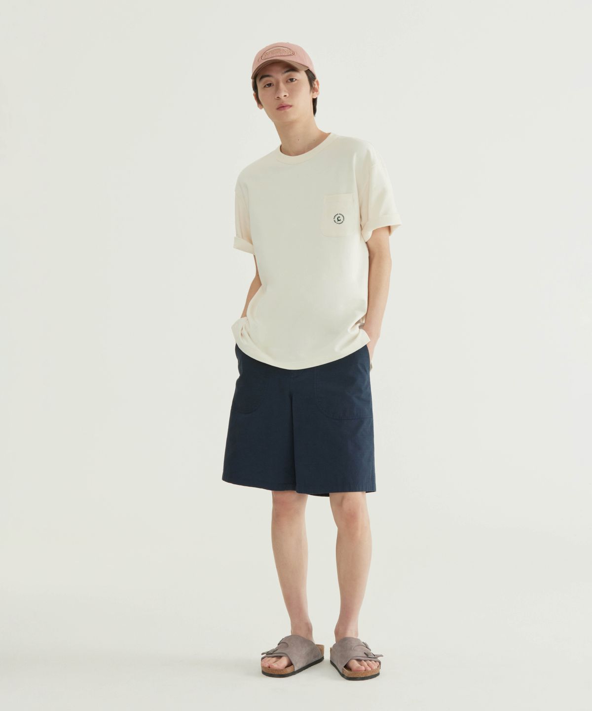 커버낫(COVERNAT) [코지 핏] 빈티지 볼캡 핑크