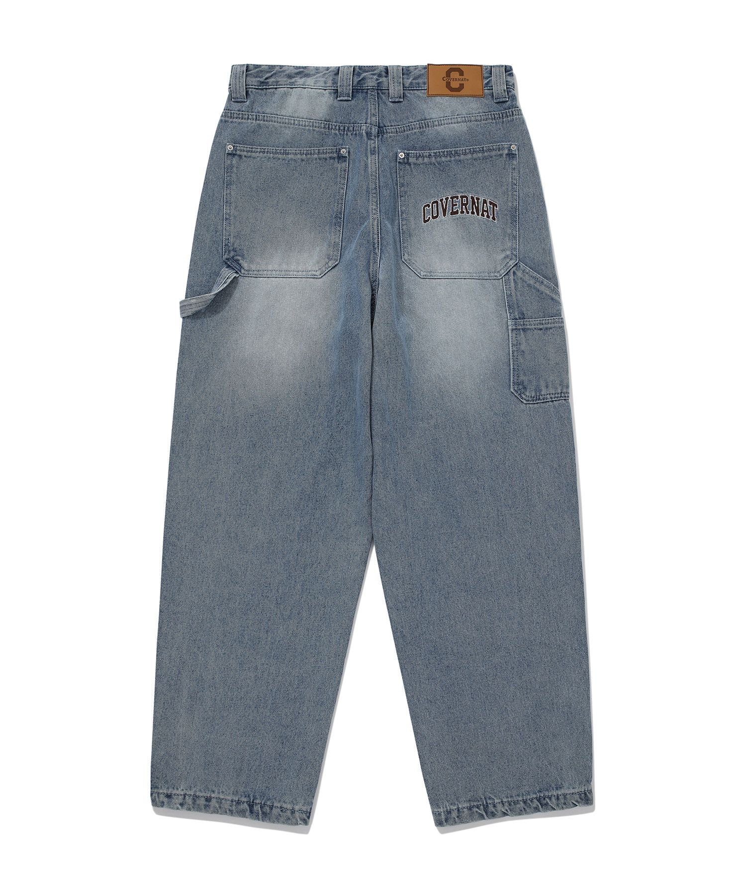 MUSINSA公式 | COVERNAT Semi-wide fit carpenter denim pants