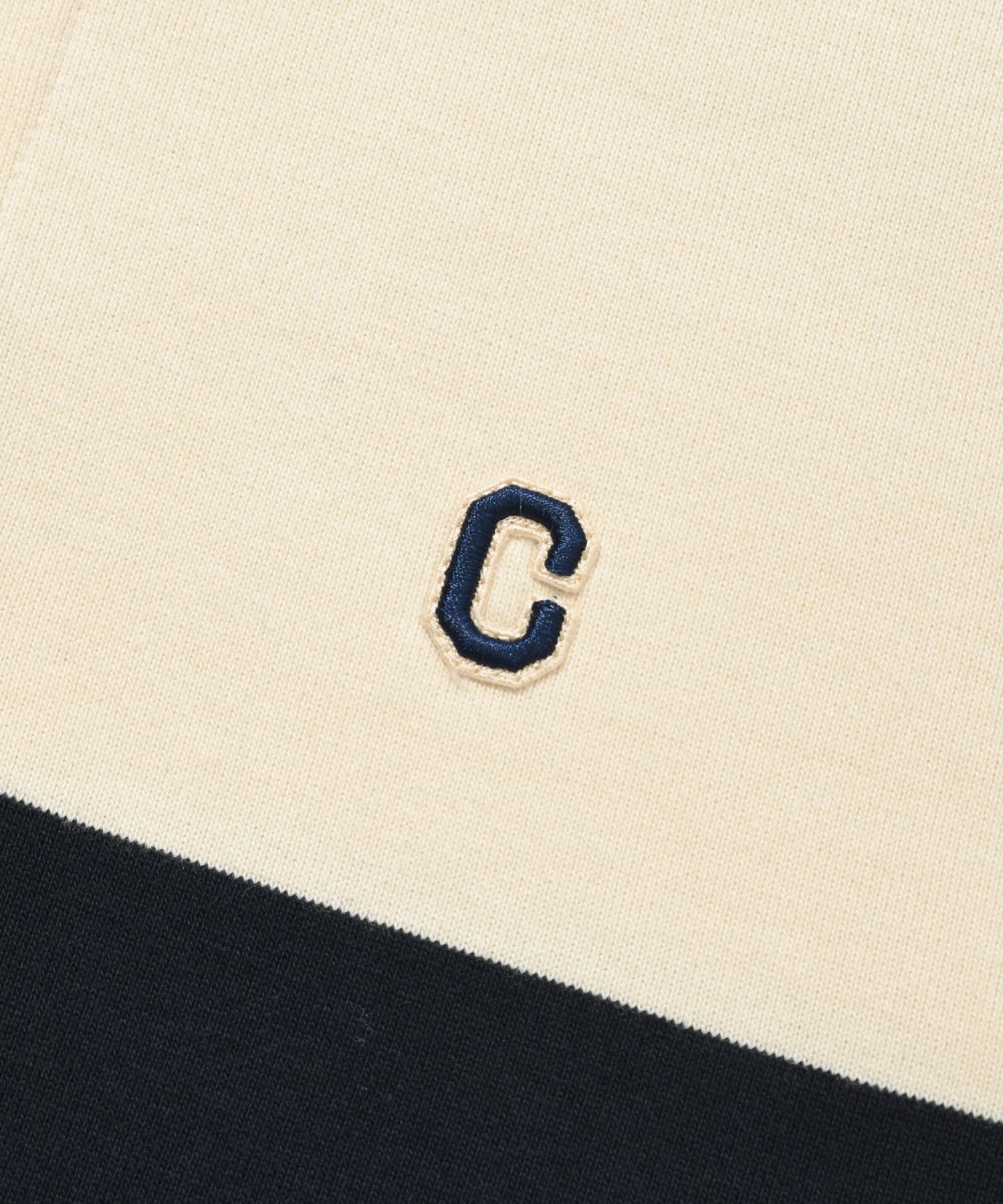 MUSINSA | COVERNAT Small C Logo Rugby Man to Man Navy