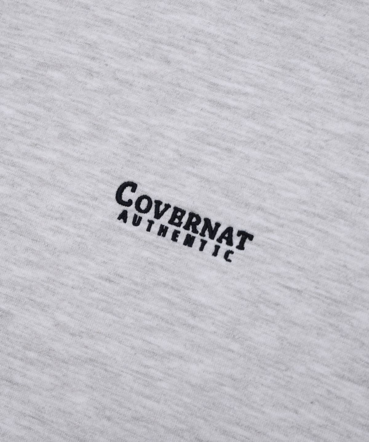 커버낫(COVERNAT) 스몰 어센틱 보아 후디 집업 헤더 그레이
