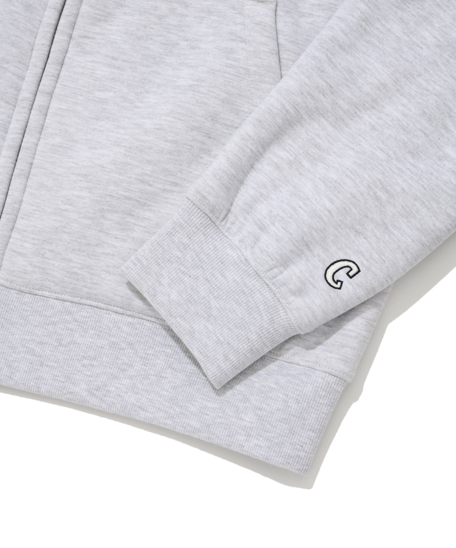 MUSINSA | COVERNAT Small Authentic Boa Hoodie Zip-Up Heather