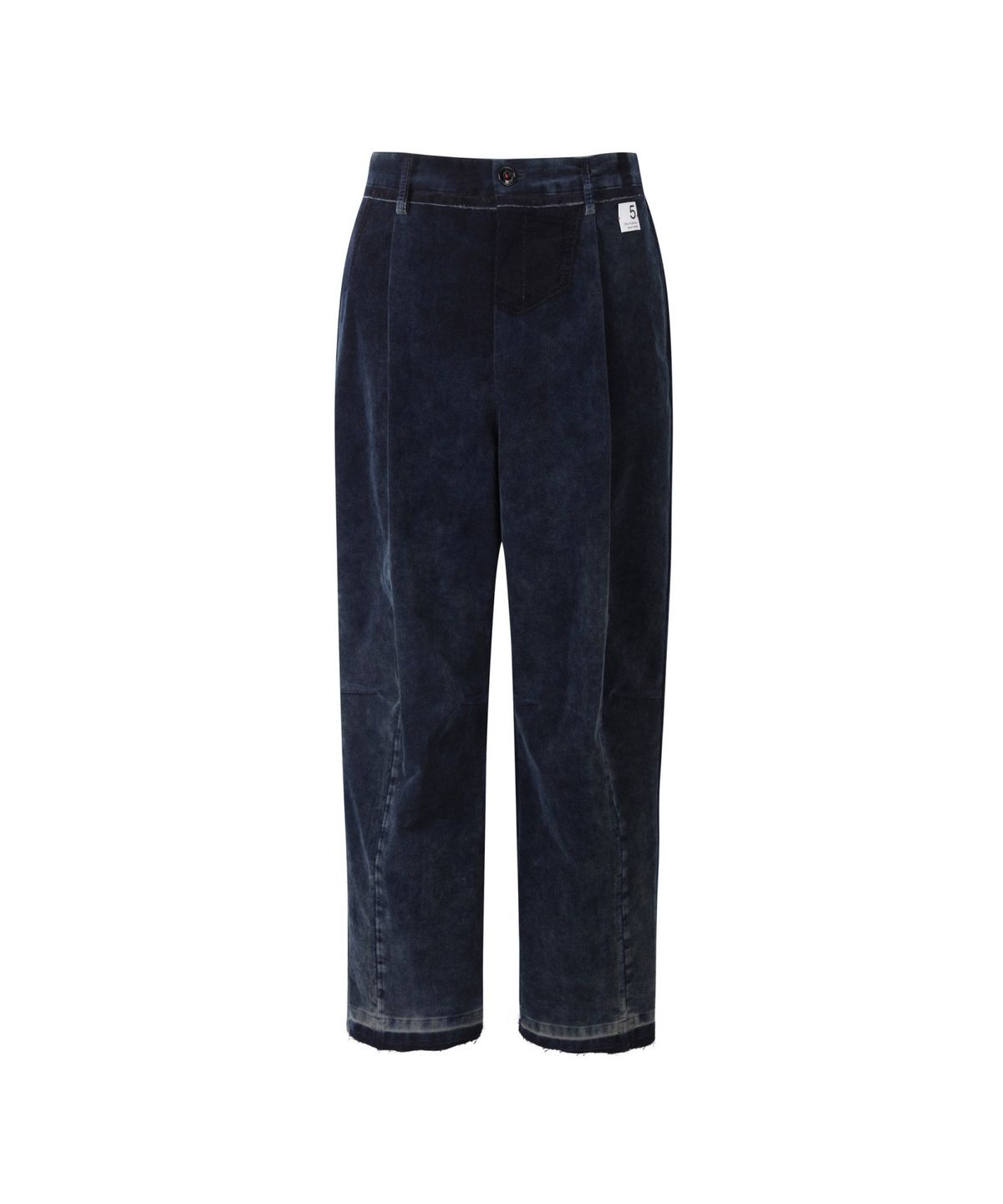 래코드(RECODE) Corduroy Patchwork Pants_RKPAW24622NYX