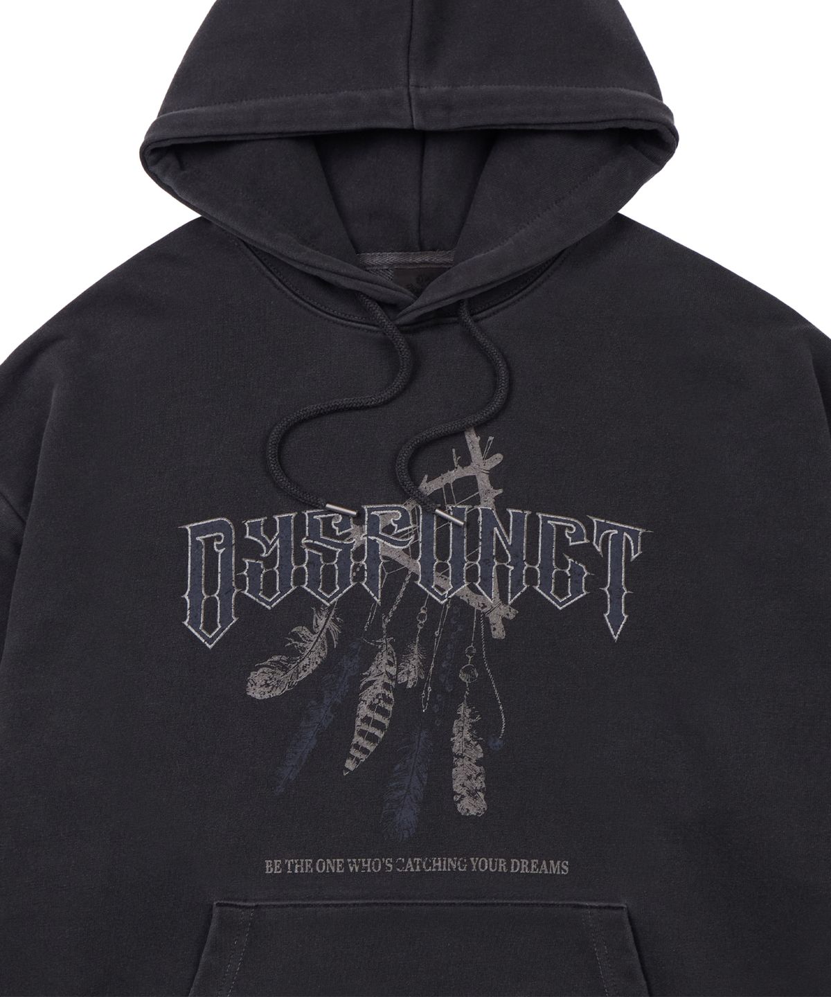 디스펑트(DYSFUNCT) DREAM CATCHER PIGMENT HOODIE(CHARCOAL)