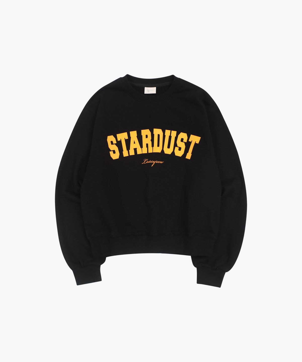 로시로우(LOSSYROW) Stardust sweatshirt Black