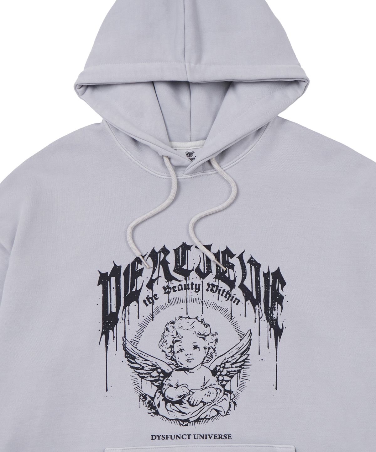 디스펑트(DYSFUNCT) ANGELIC PIGMENT HOODIE(BLUE GRAY)