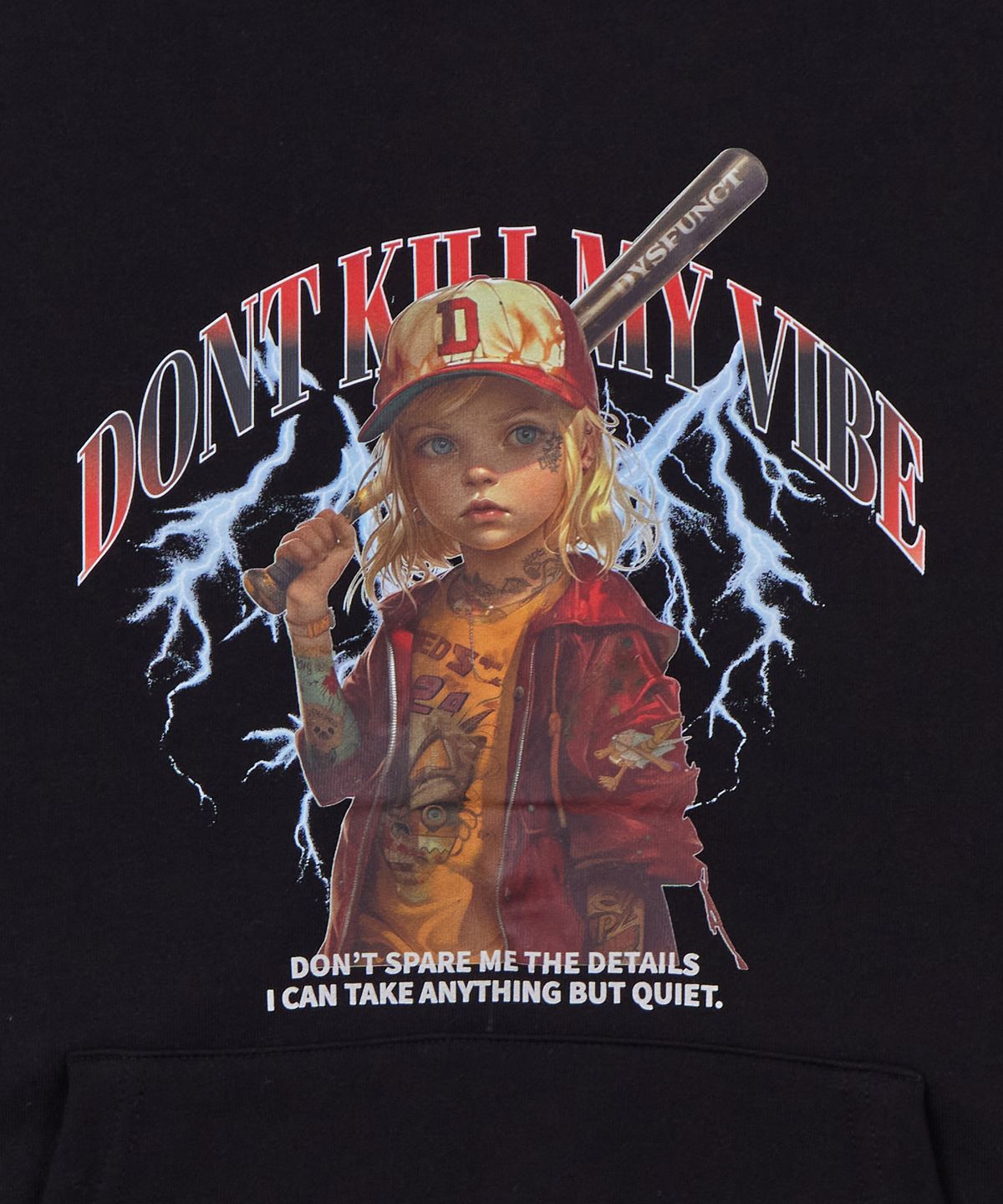 디스펑트(DYSFUNCT) DONT KILL MY VIBE HOODIE(BLACK)