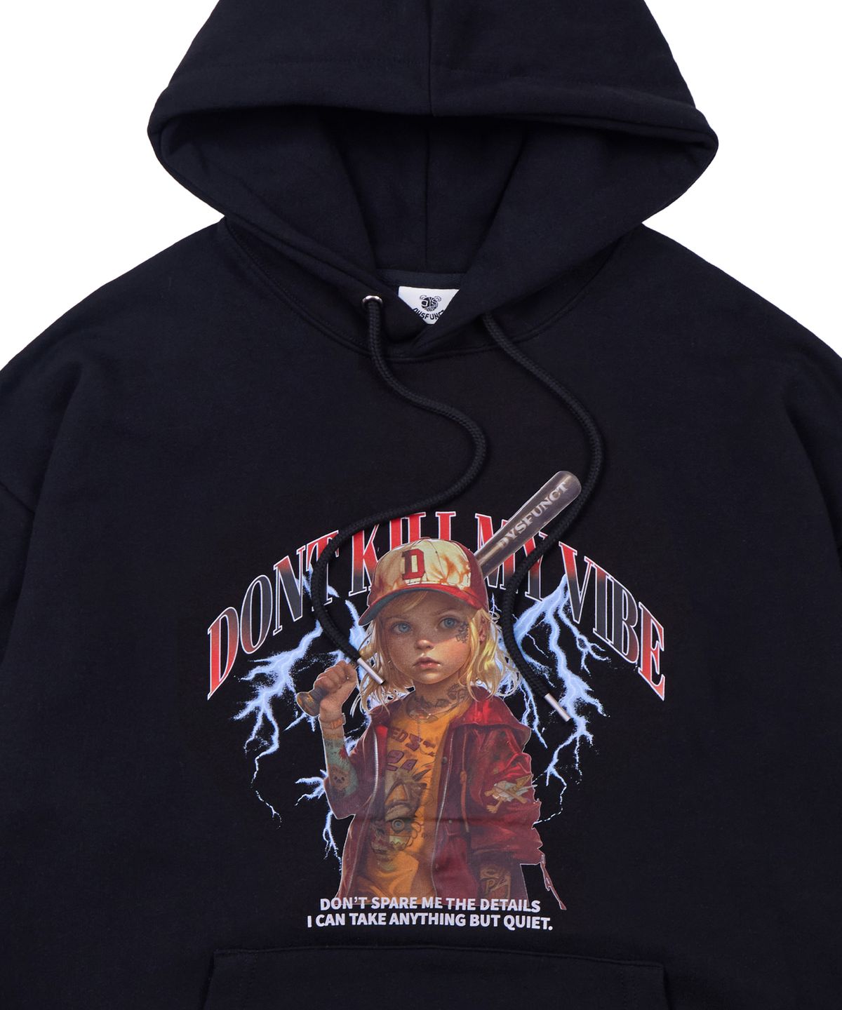 디스펑트(DYSFUNCT) DONT KILL MY VIBE HOODIE(BLACK)