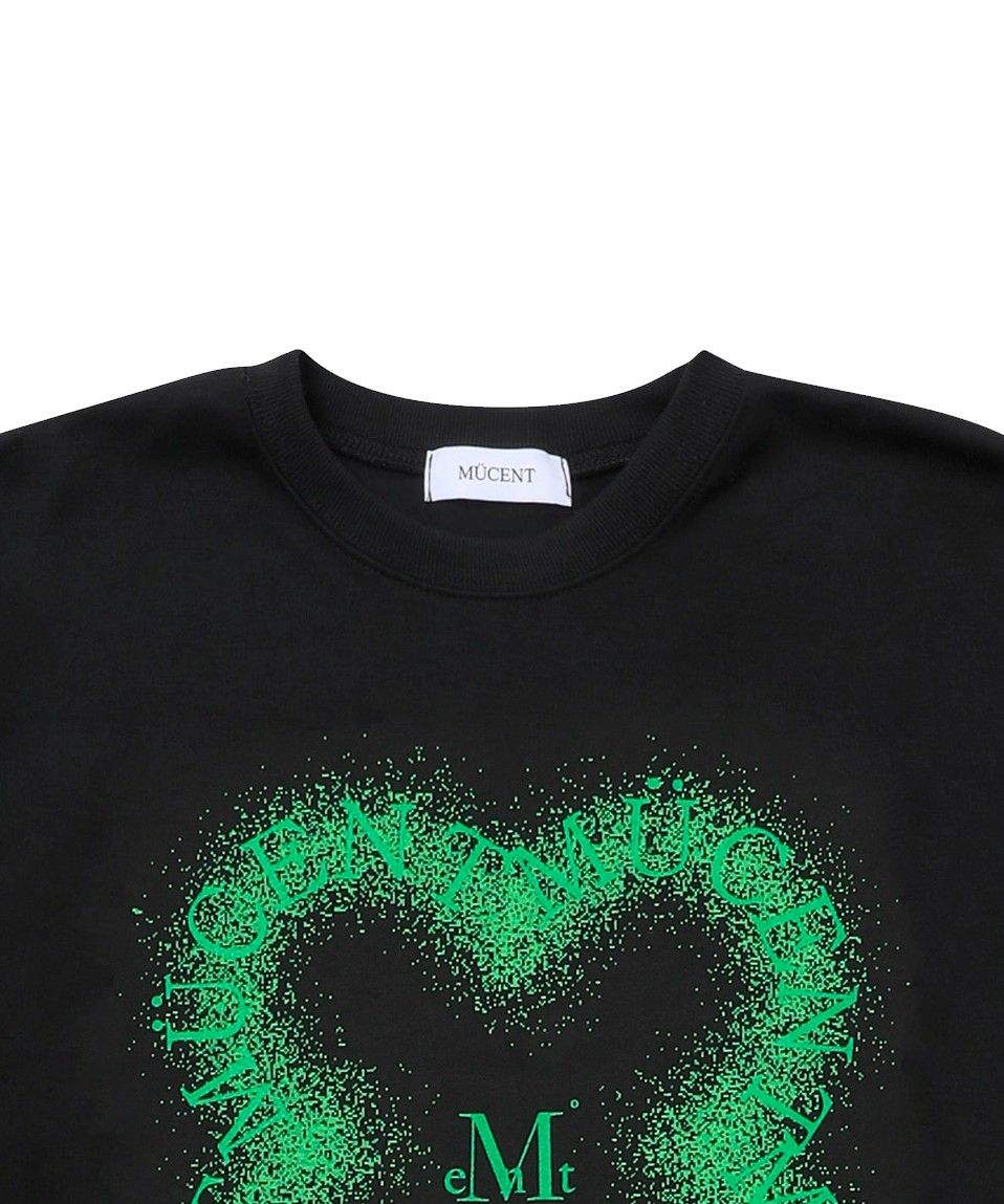 MUSINSA | MUCENT Clover Lettering Loose Fit Long Sleeve Man