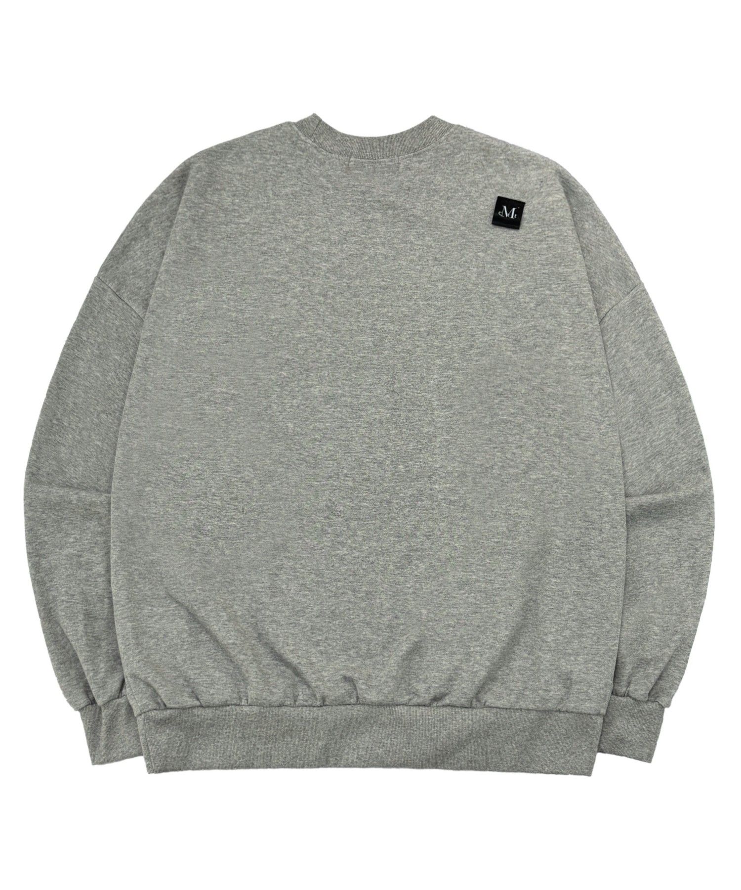MUSINSA | MUCENT Clover Lettering Loose Fit Long Sleeve Man