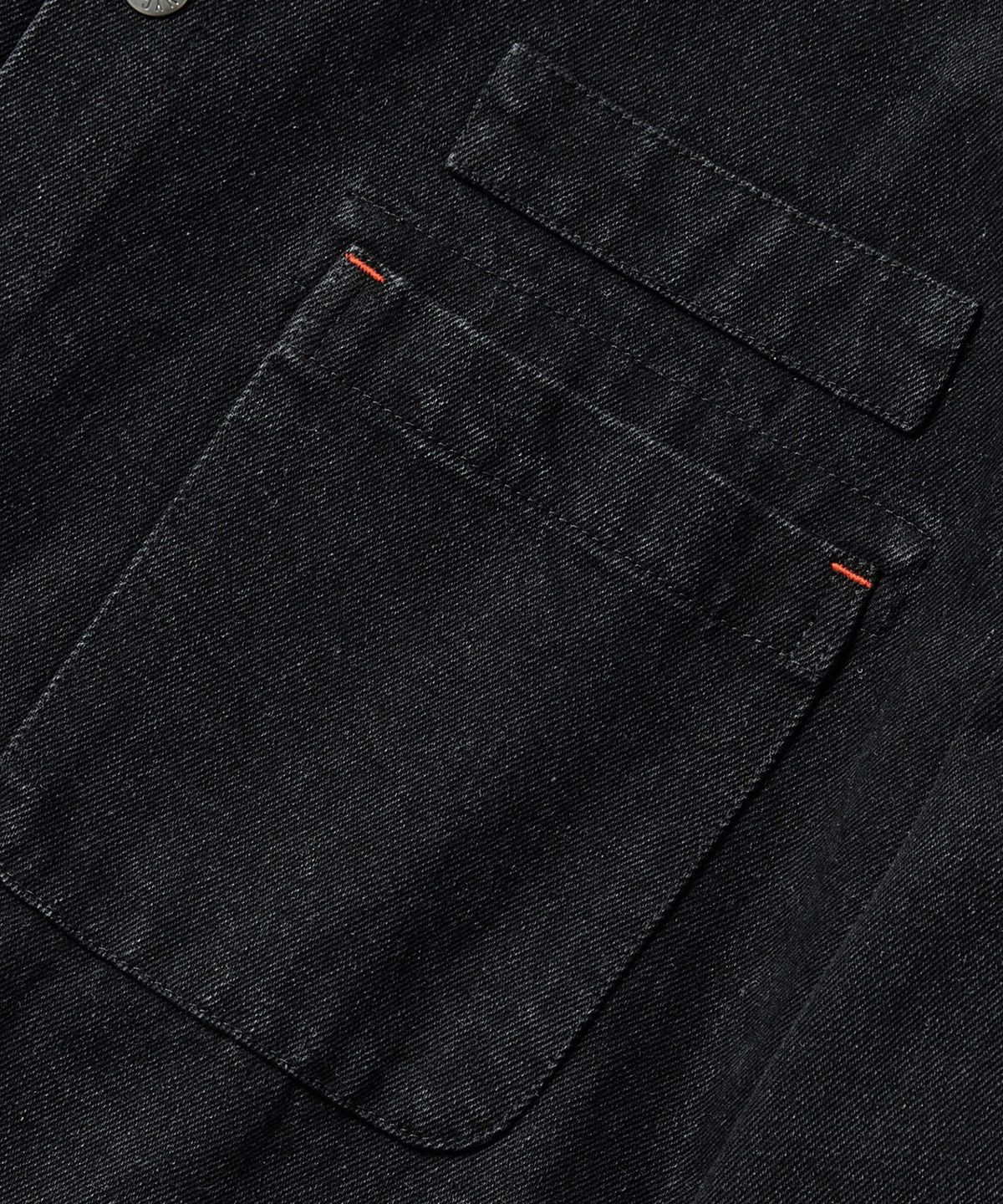 컬럼비아 유니버시티(COLUMBIA UNIVERSITY) SL-LABEL OVER-FIT DENIM SHIRTS 블랙데님