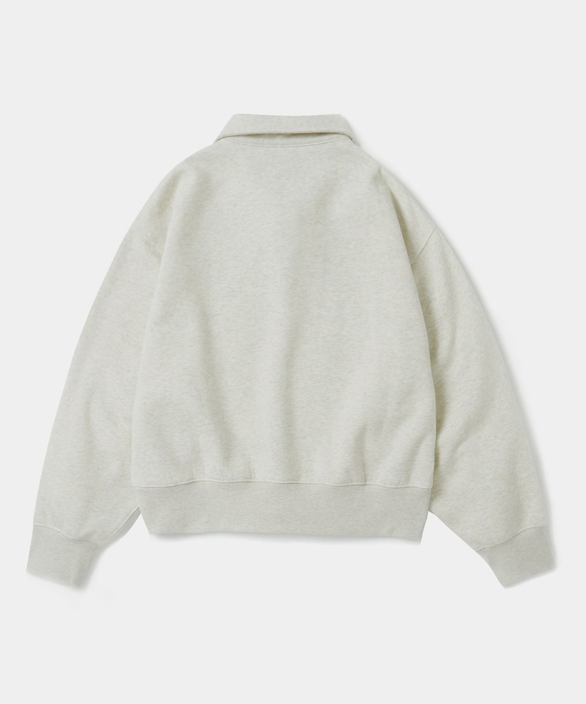 컬럼비아 유니버시티(COLUMBIA UNIVERSITY) SIG ARCH LOGO WOMEN FLEECE H/ZIP SWEATSHIRTS 옐로우 오트밀