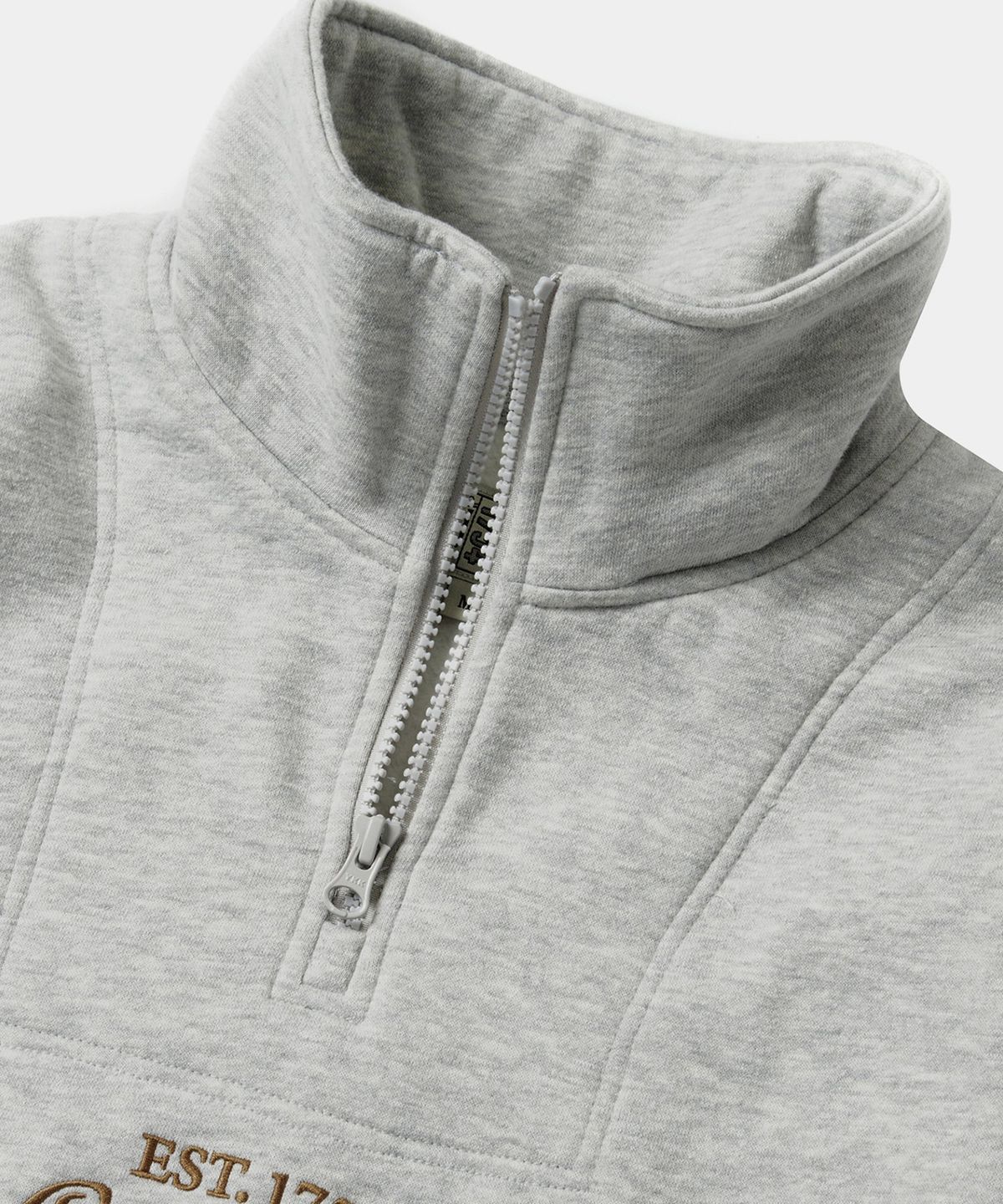 컬럼비아 유니버시티(COLUMBIA UNIVERSITY) CU BIG SCRIPT TERRY H/ZIP SWEATSHIRTS M그레이
