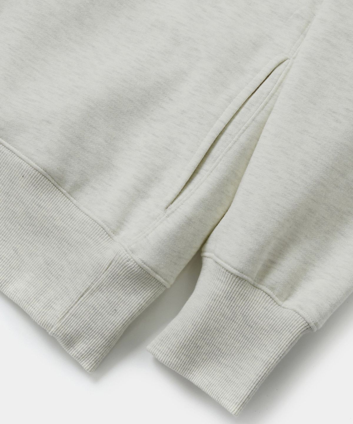 컬럼비아 유니버시티(COLUMBIA UNIVERSITY) CU BIG SCRIPT TERRY H/ZIP SWEATSHIRTS 오트밀
