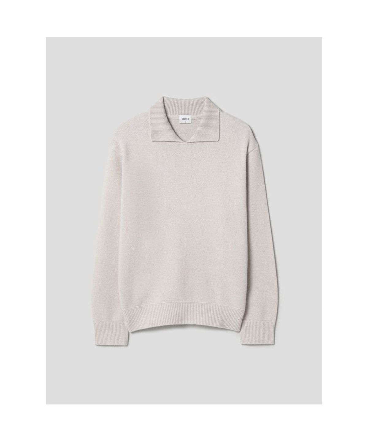 시프트지(SHIFT.G) CollarTurtleneck Sweater  Ivory